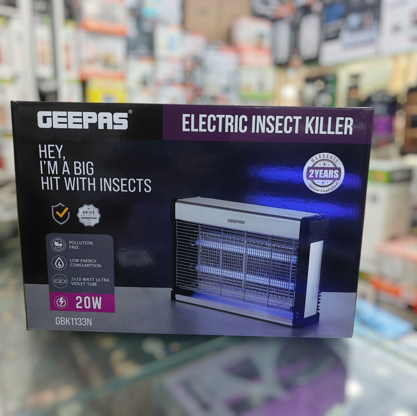 GEEPAS INSECT KILLER GBK 1133