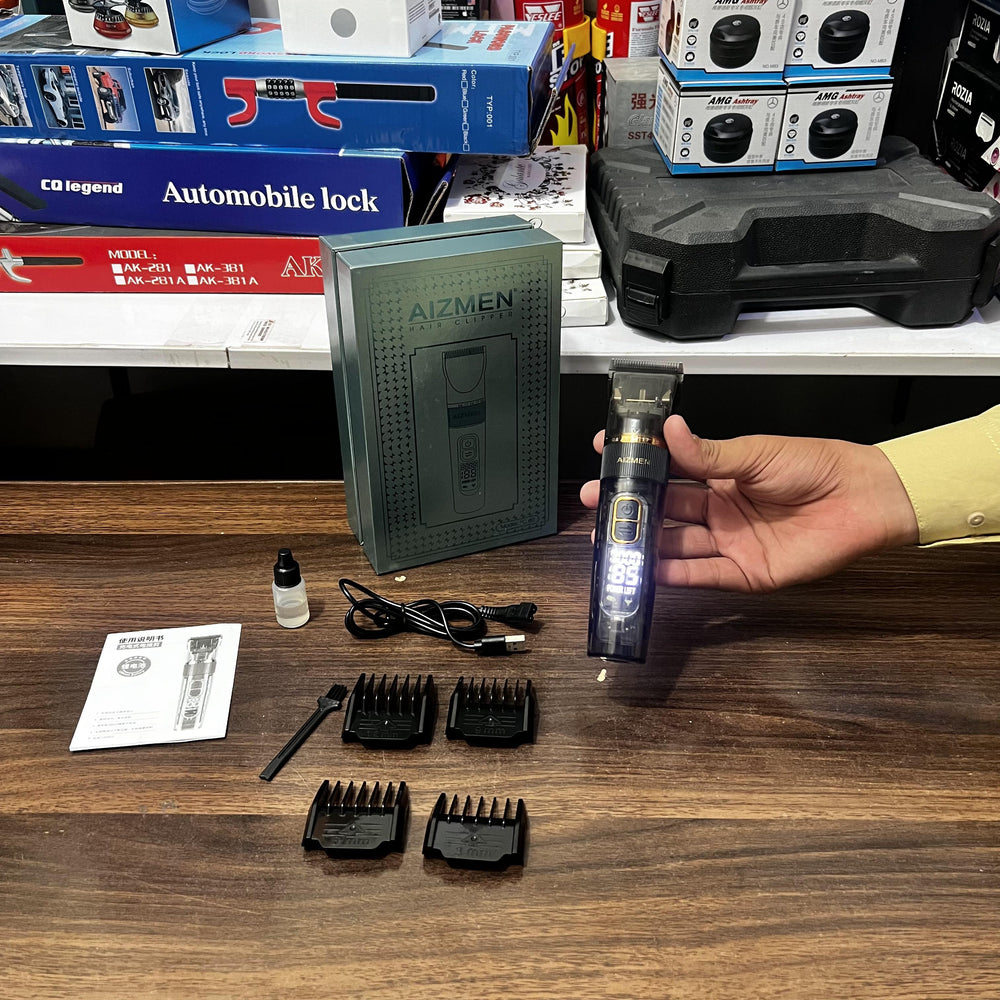 Amazon lot aizman transparent commercial hair clipper ( hair trimmer)