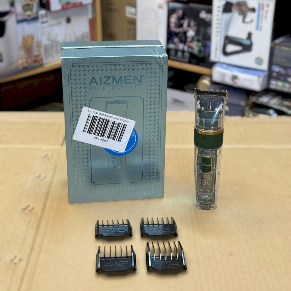 Amazon lot aizman transparent commercial hair clipper ( hair trimmer)