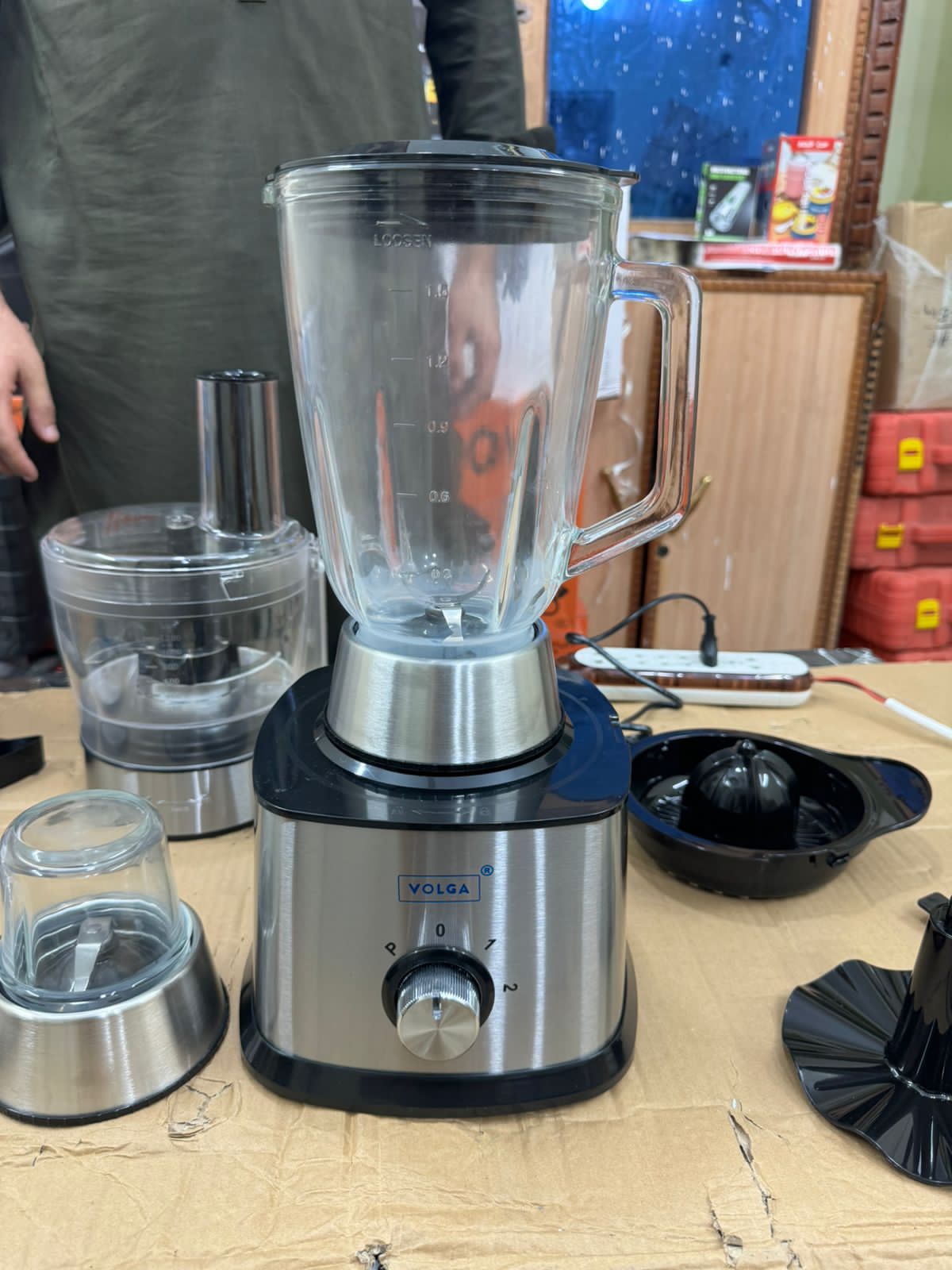 Volga 8 in 1 food processor set