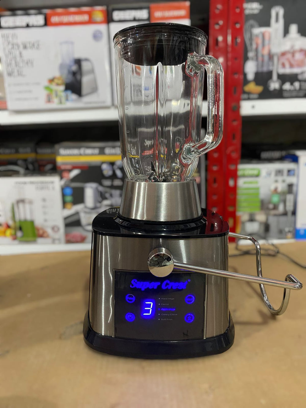 Super crest 4in1 Digital juicer blender and grinder