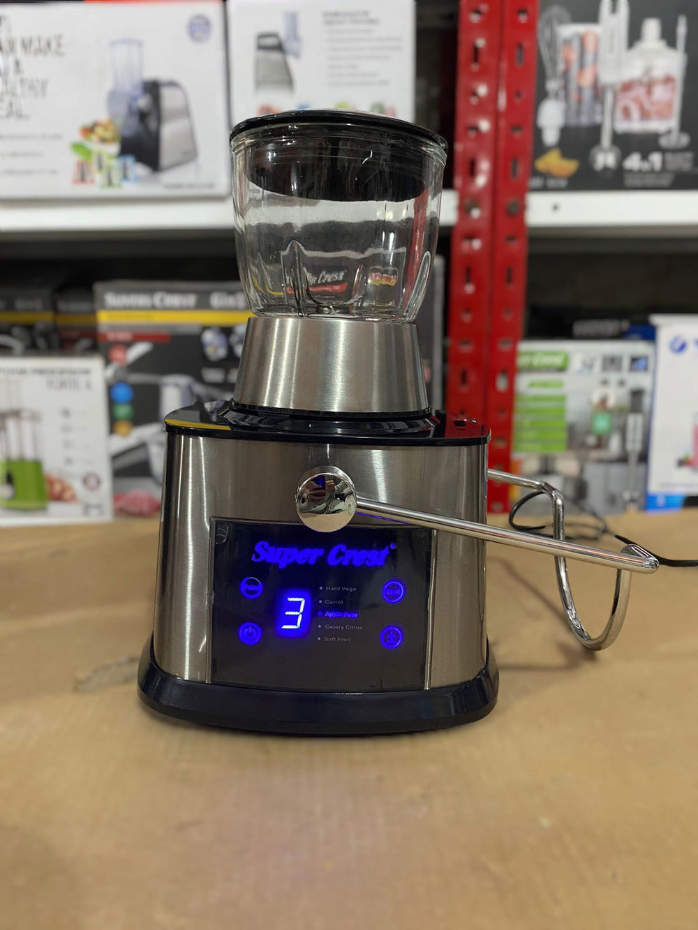 Super crest 4in1 Digital juicer blender and grinder