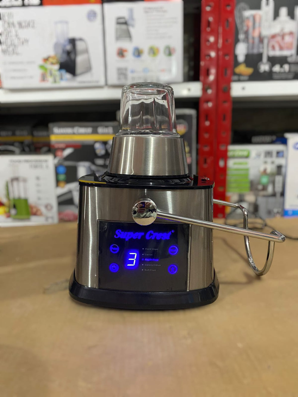 Super crest 4in1 Digital juicer blender and grinder