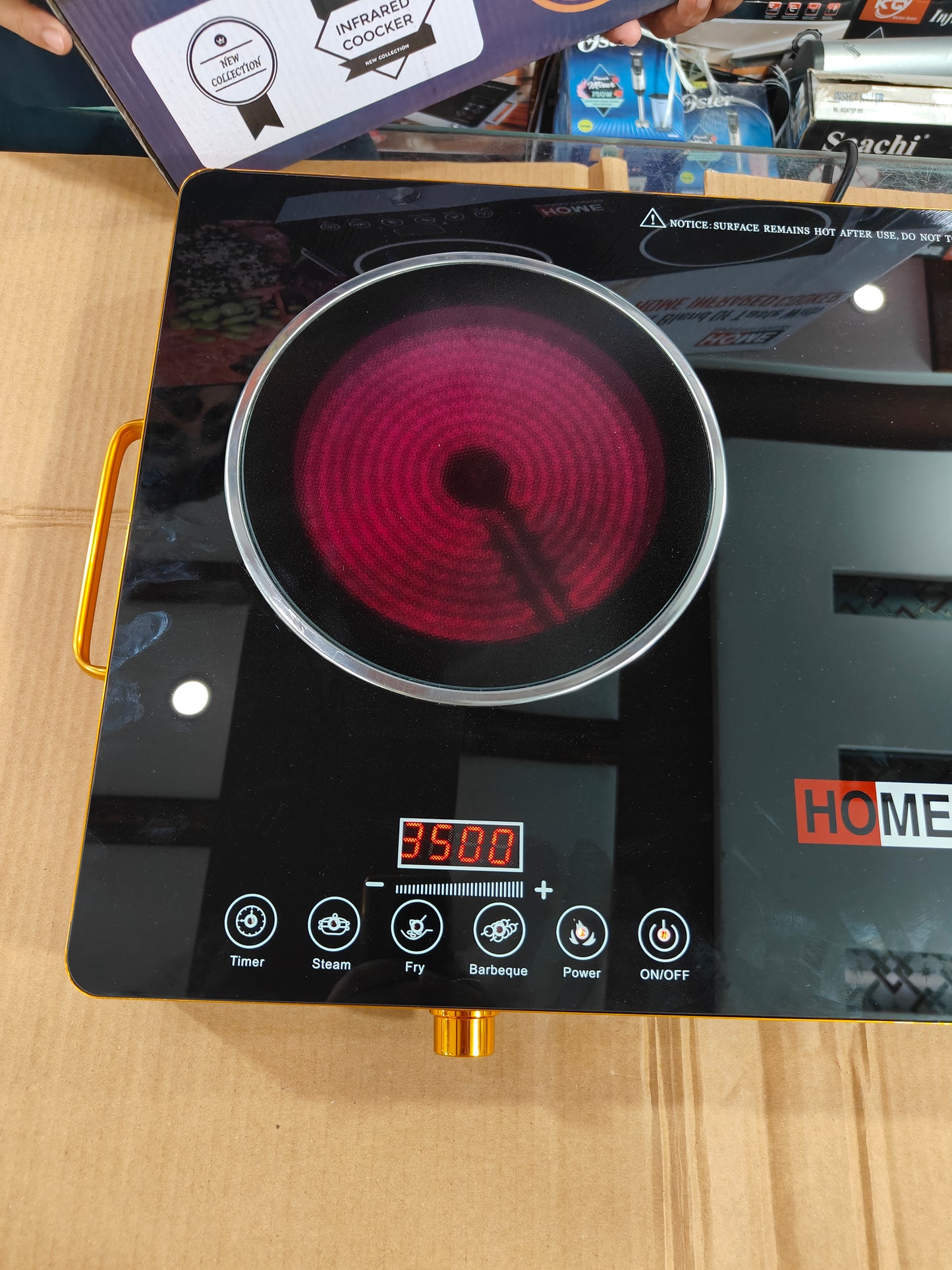 Home 3500W+3500W Double Hot Plate ( infrared cooker)