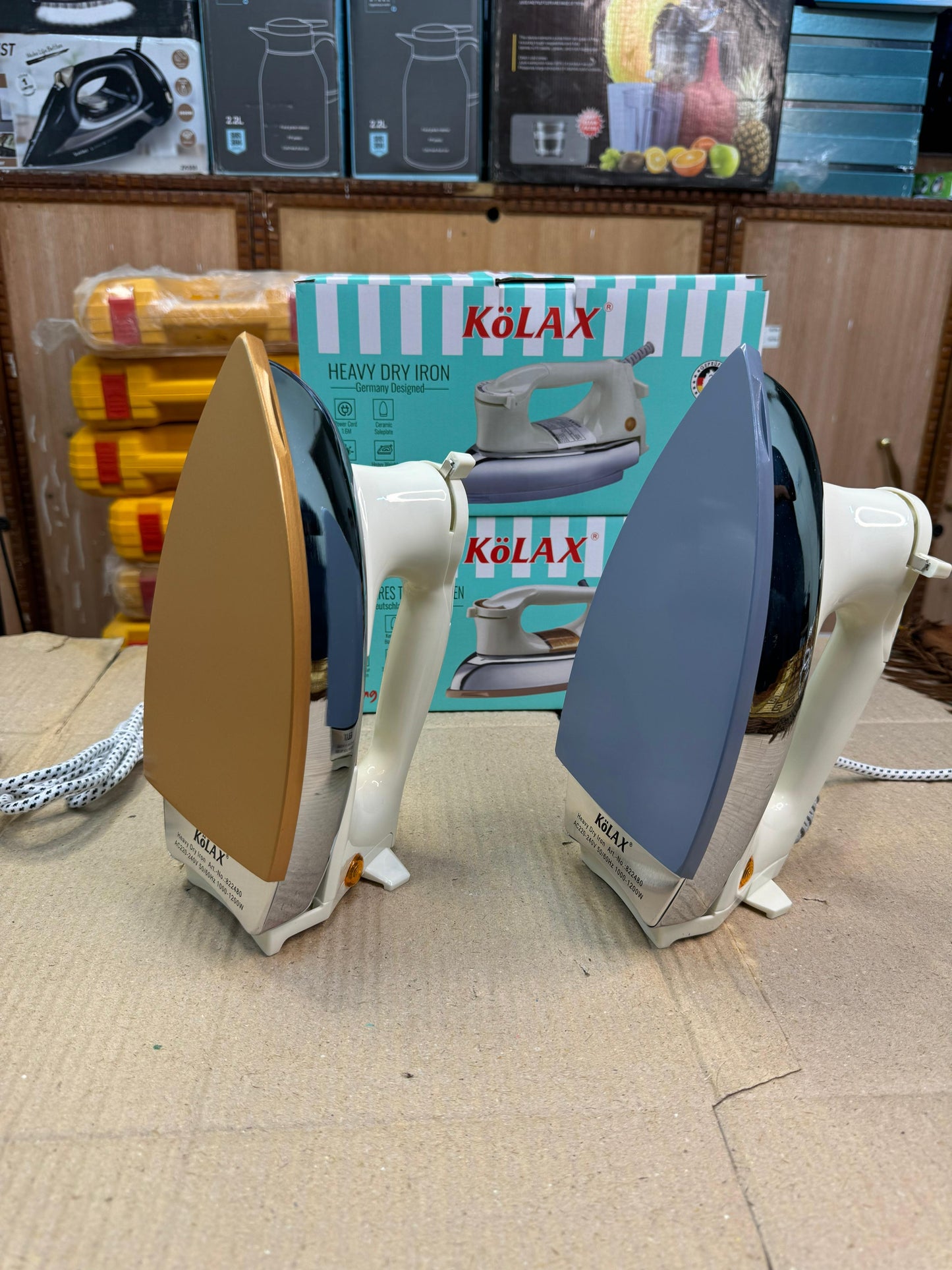 Kolax Germany heavy weight dry iron