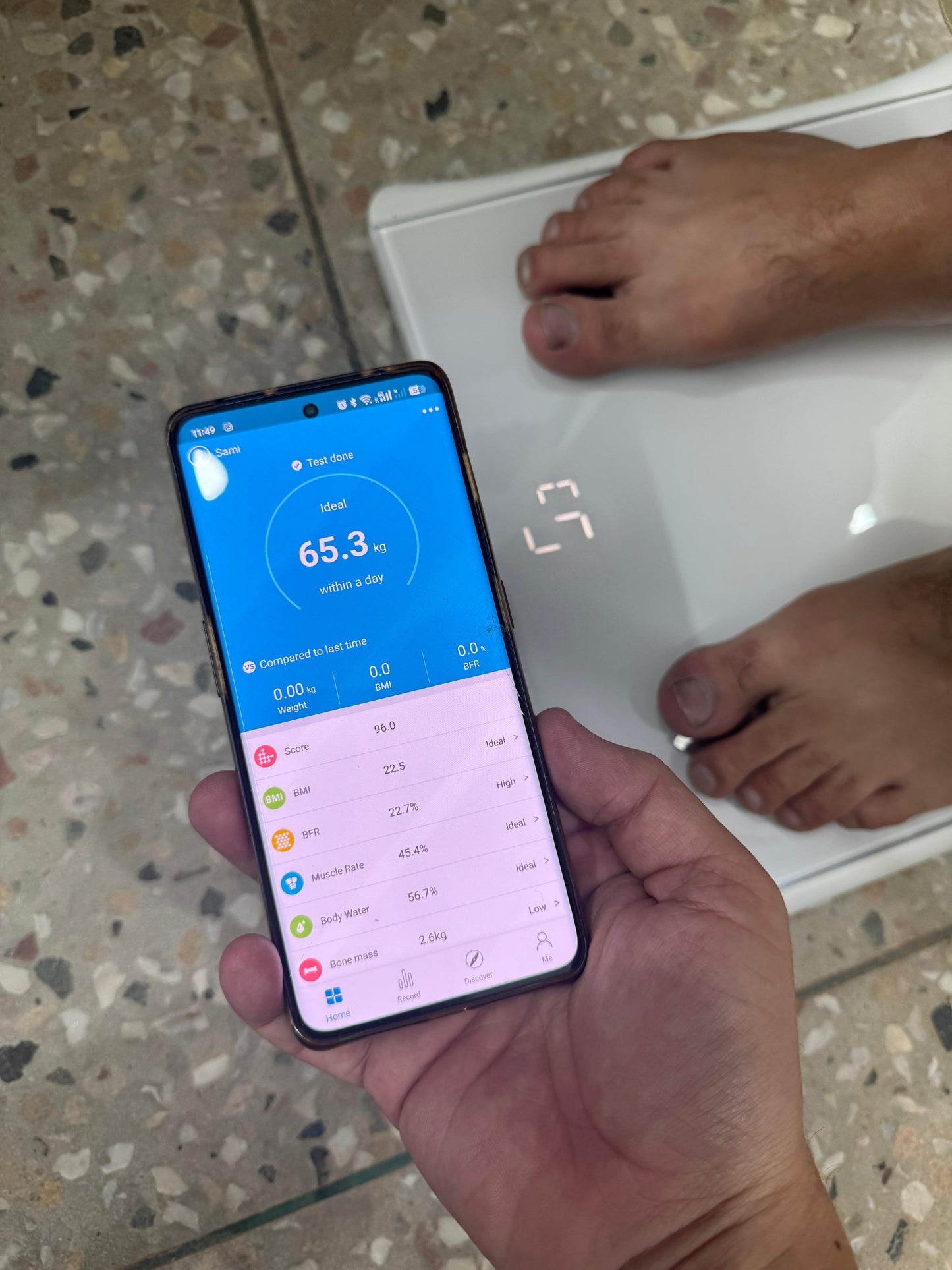 Juniper UK digital body weight scale