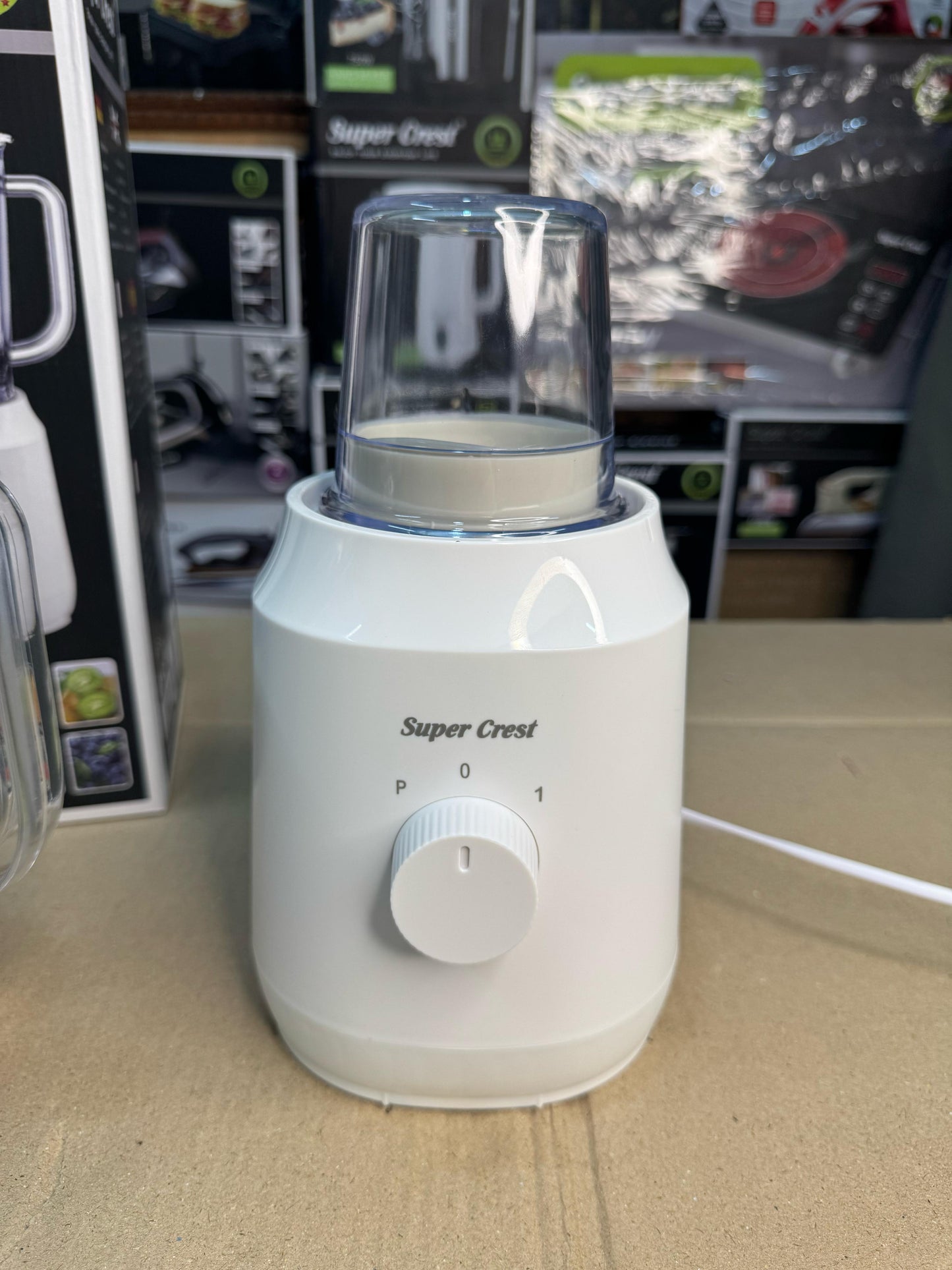 SUPER CREST 8063 Germany 2 in 1 blender grinder