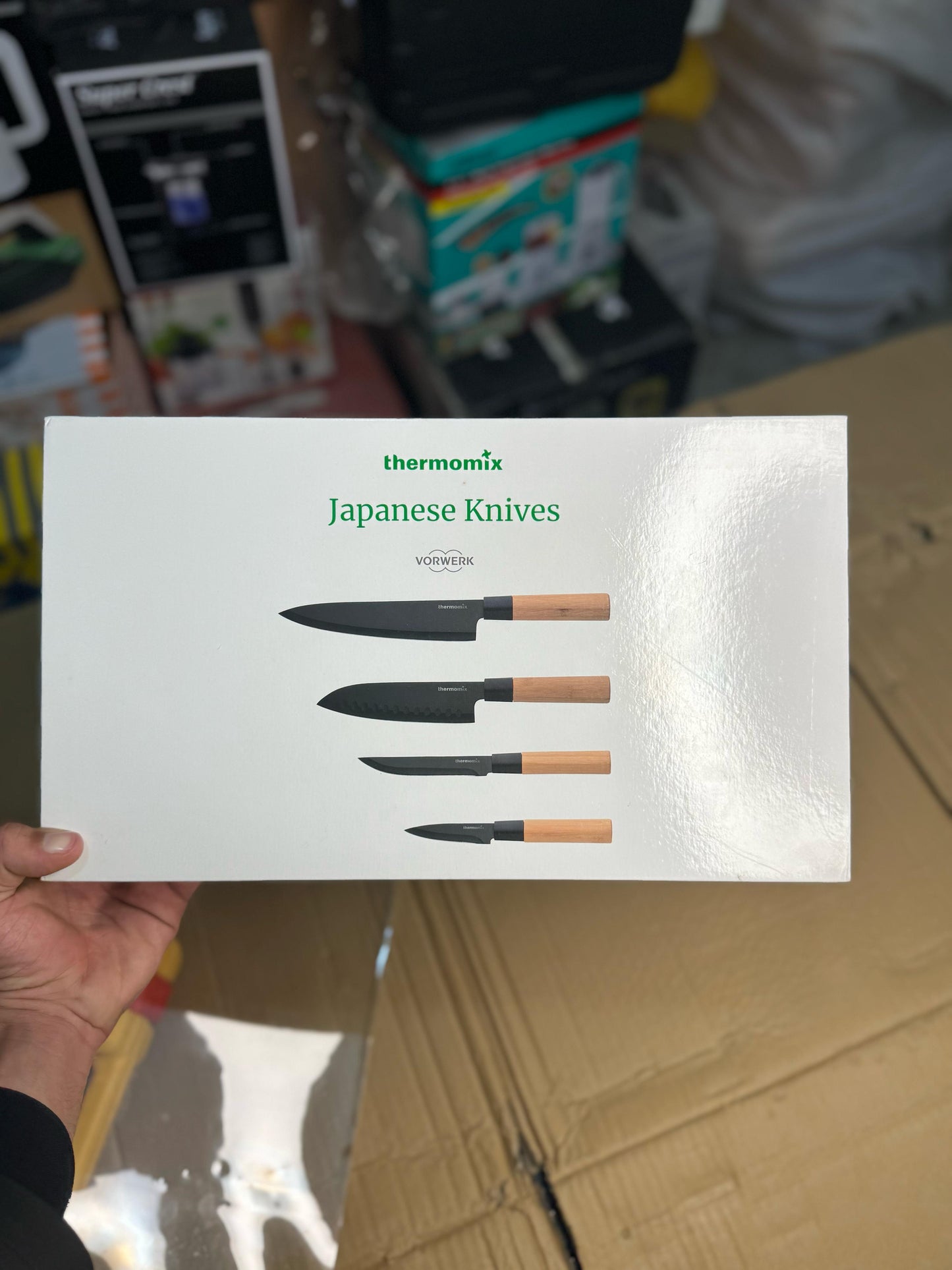 thermomixer Japanese knife 4 pieces set