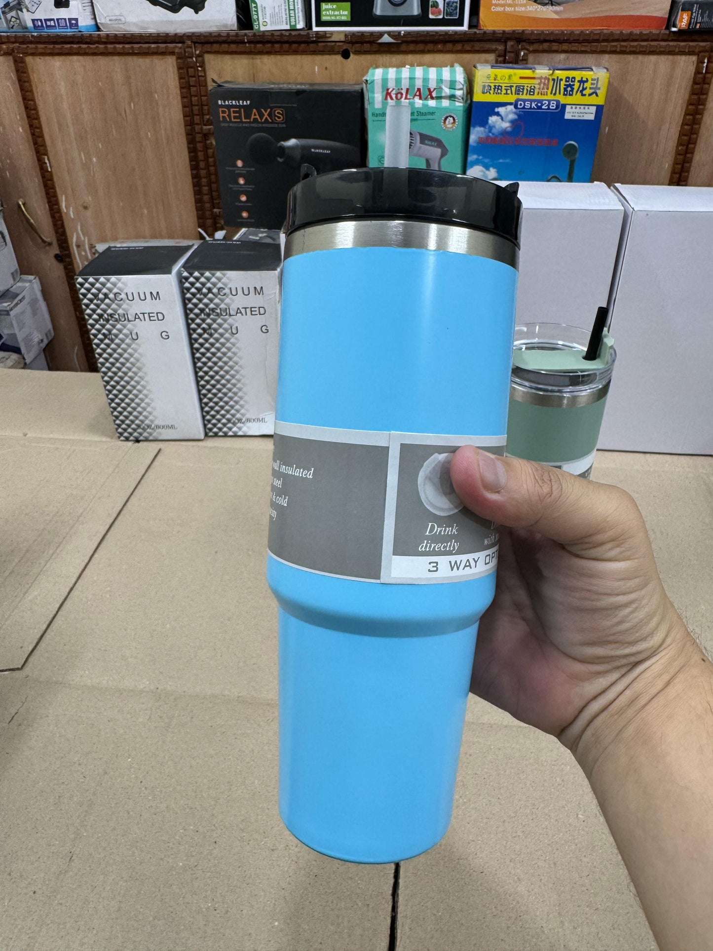 lot imported hot & cool insulted water mug ( water bottle)