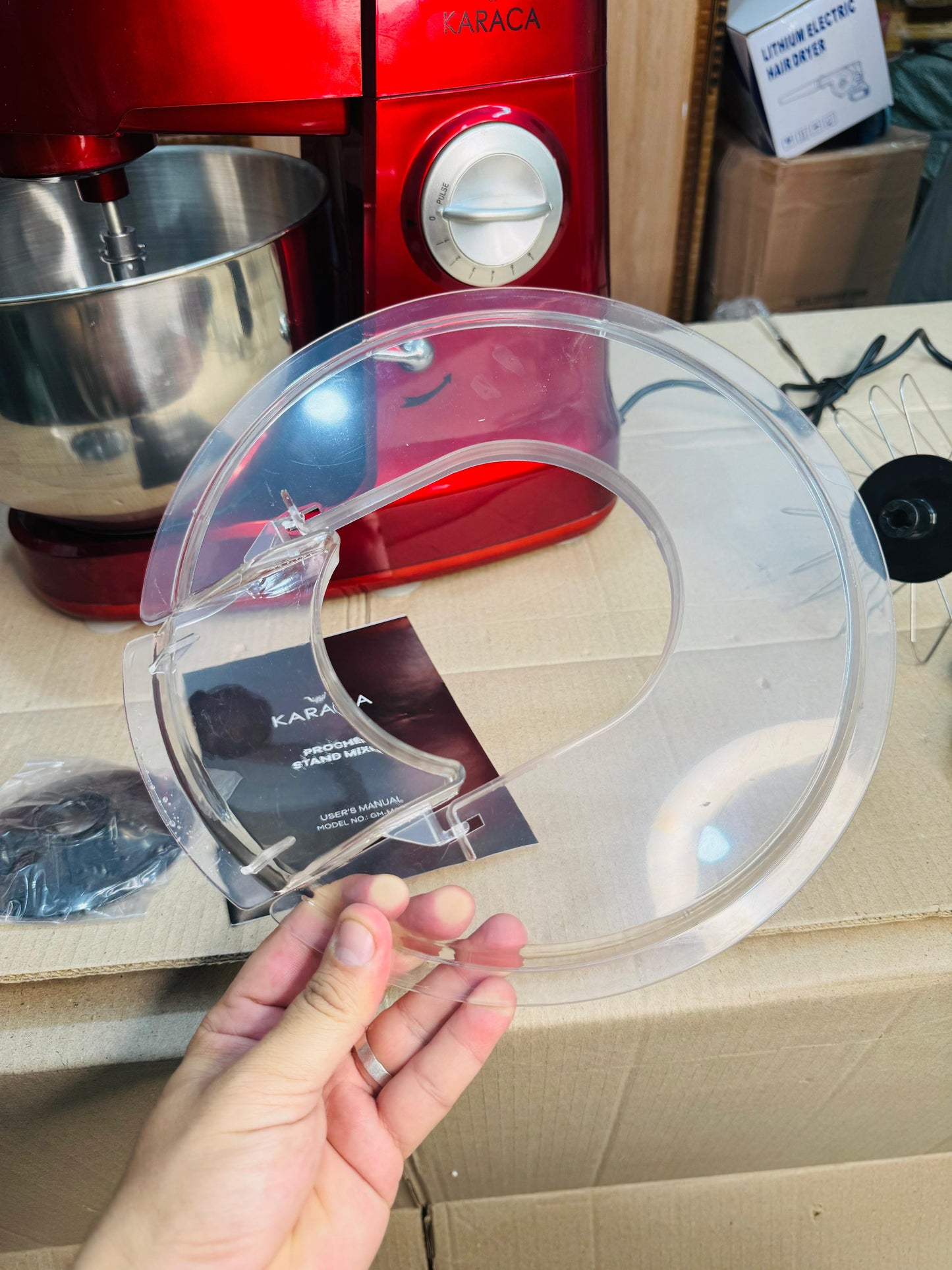 Turkey lot KARACA stand mixer with 8L bowl