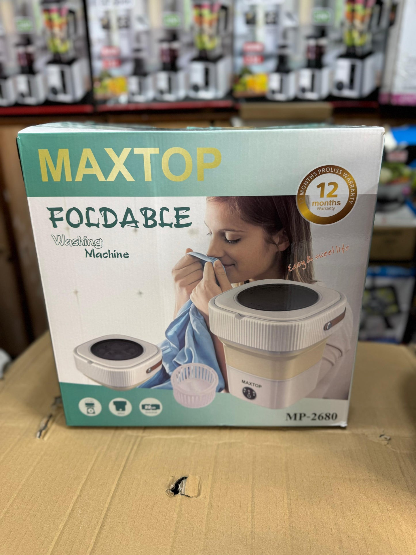 Mini Foldable 2in1 Washing machine (18 Liter Jumbo)