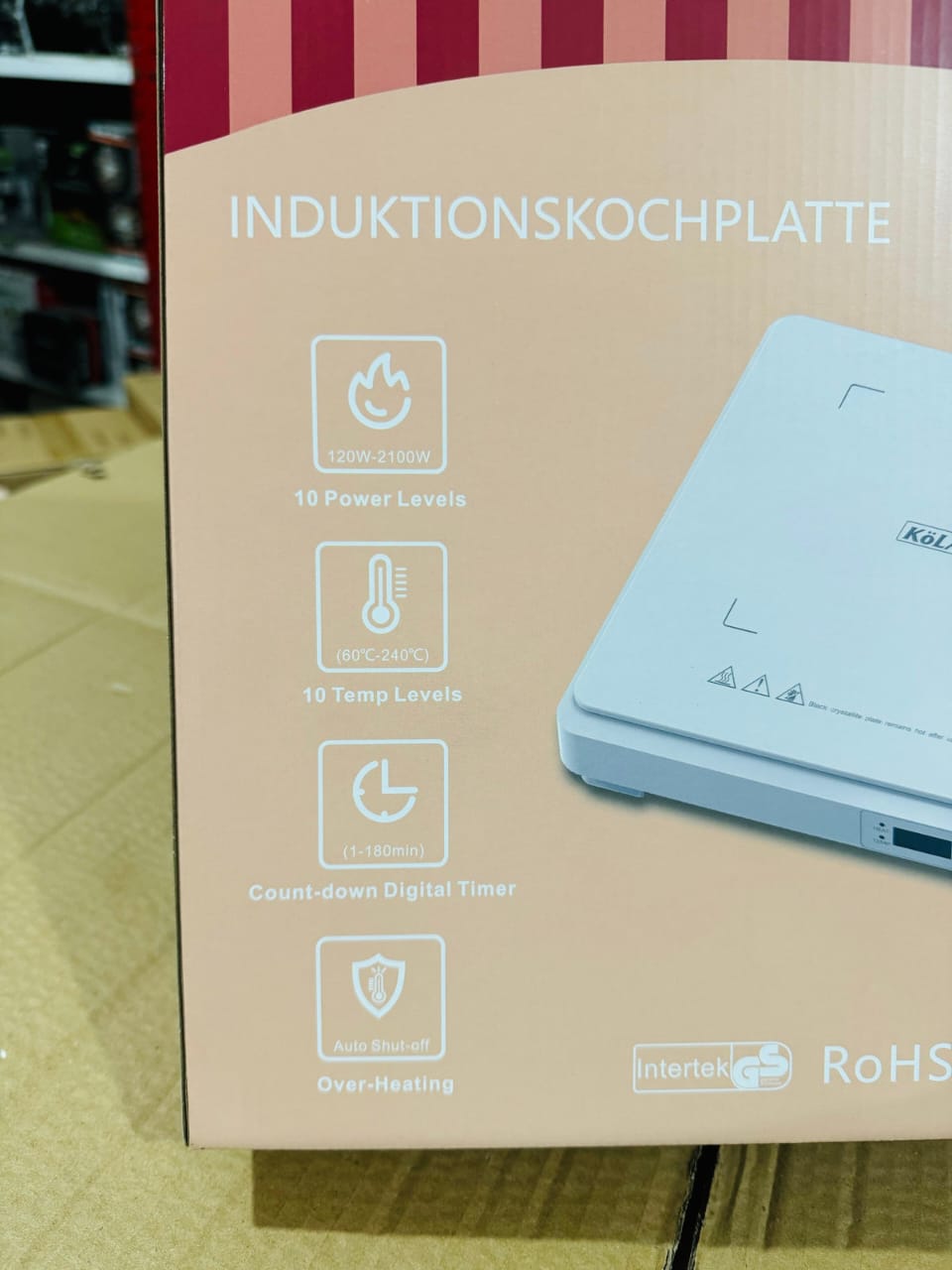 Germany Lot Kolax Induction cooker 2100W