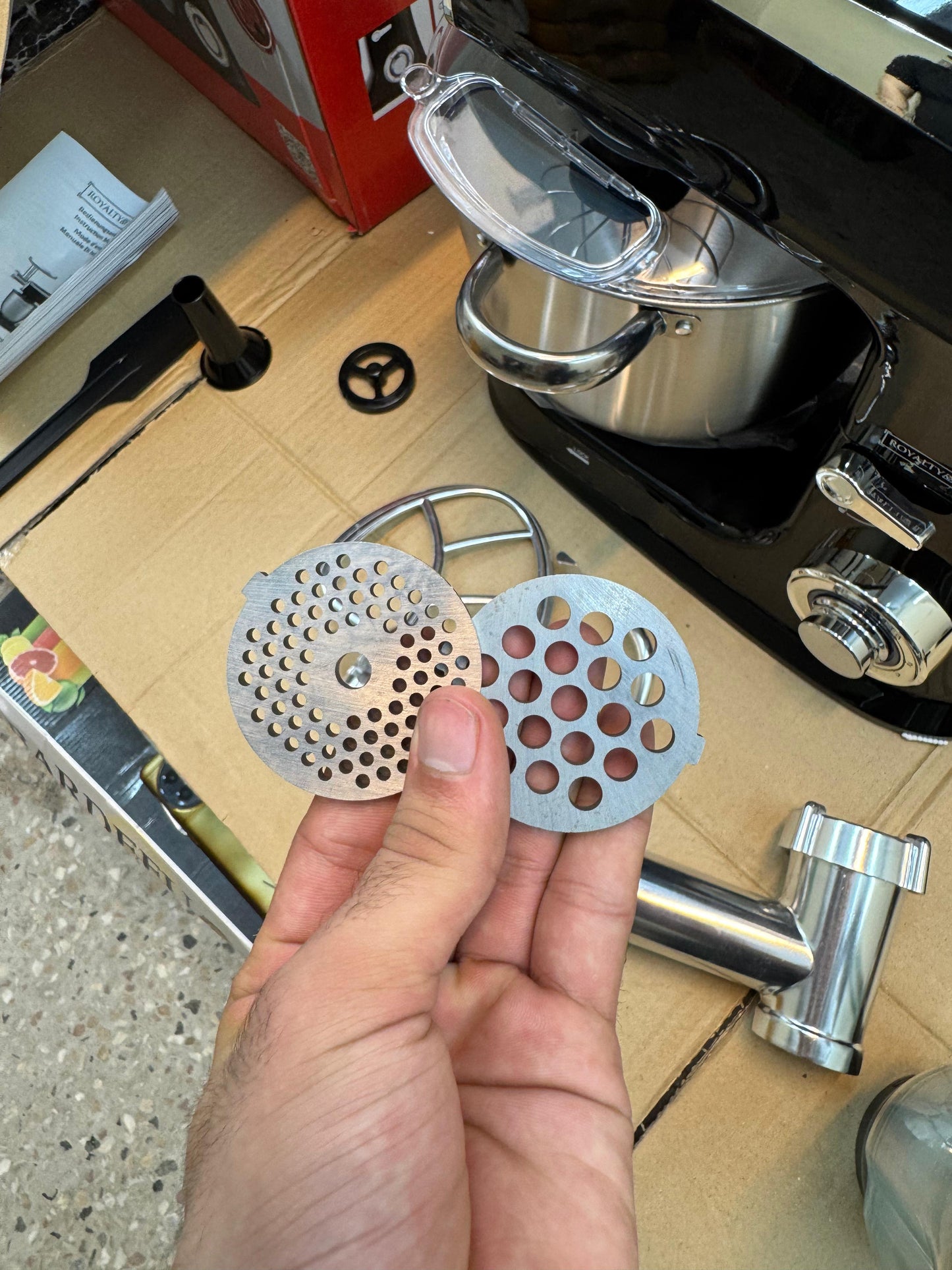 Royalty line Germany 7.5L kitchen master 2100 watt