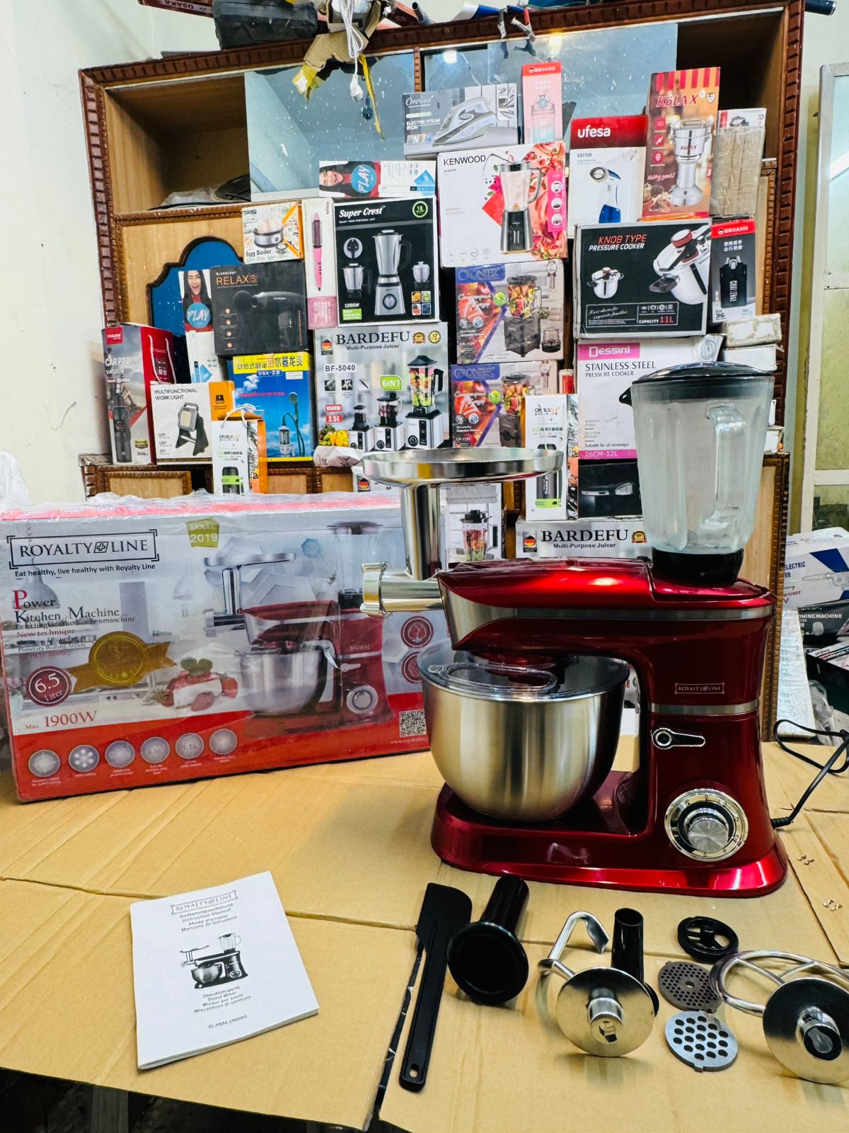 Royalty line Germany 6.5L kitchen master 1900 watt