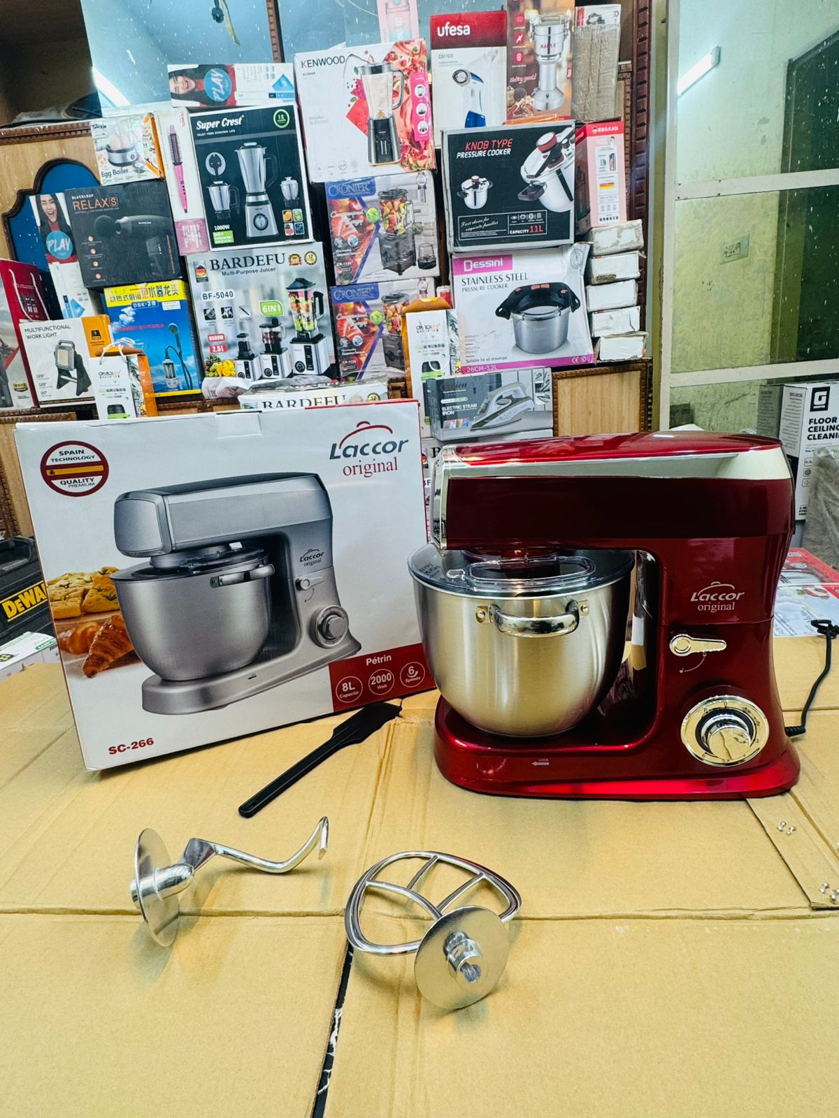 LACCOR Spain 8L stand mixer 2000 watt