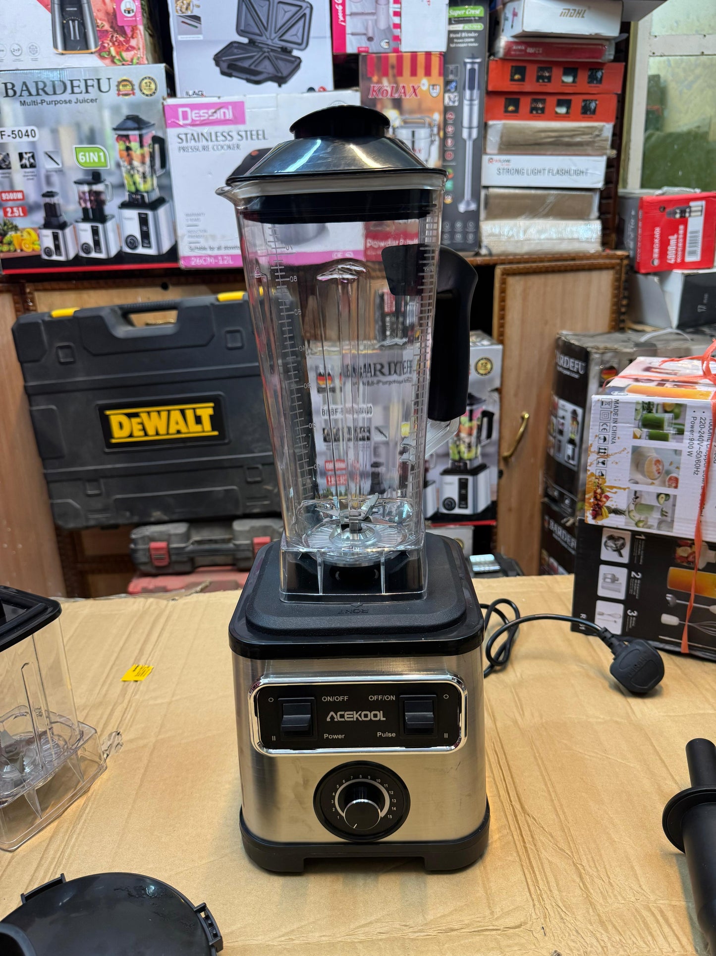 ACEKOOL stainless steel 3 in 1 blender set