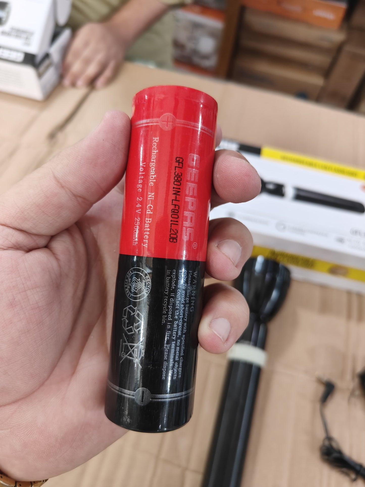 Geepas 3801 Flashlight torch Original Product + 2-Year Local Warranty