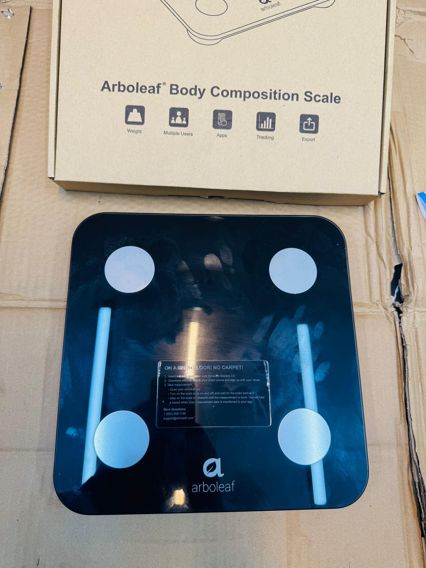 ARBOLEAF Digital body weight scale