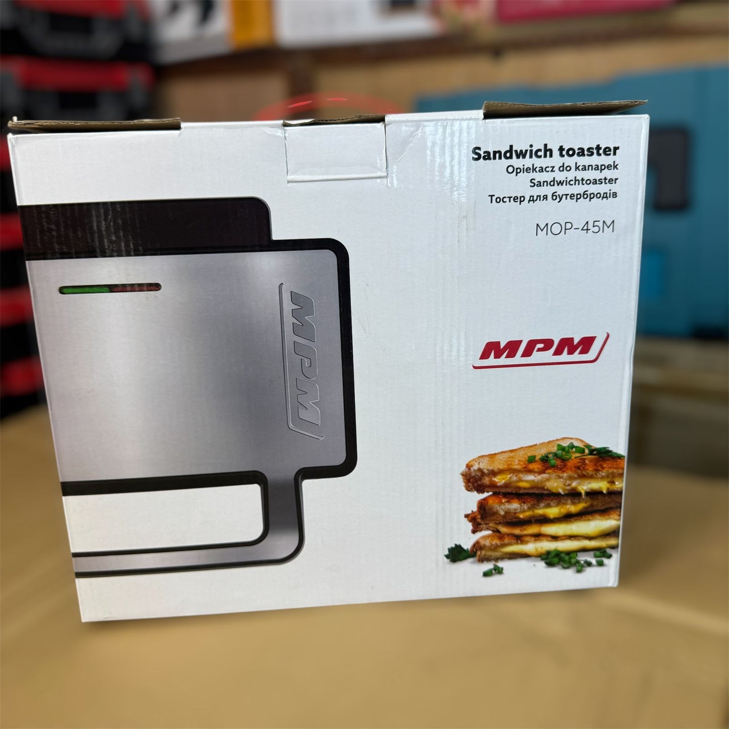 MPM Poland Deep Filled Sandwich Maker MOP-45M