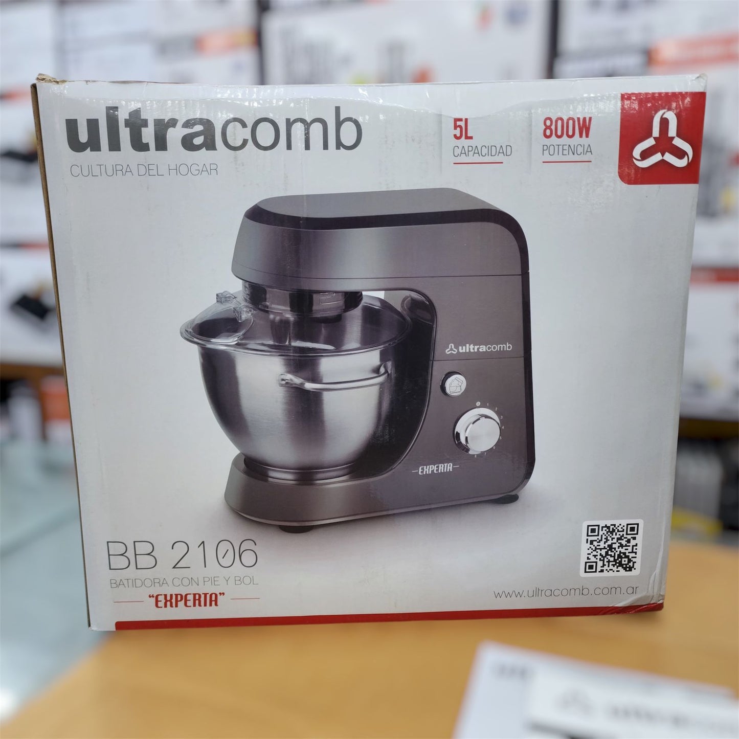 ultracomb 5L stand mixer model BB2106 800watt