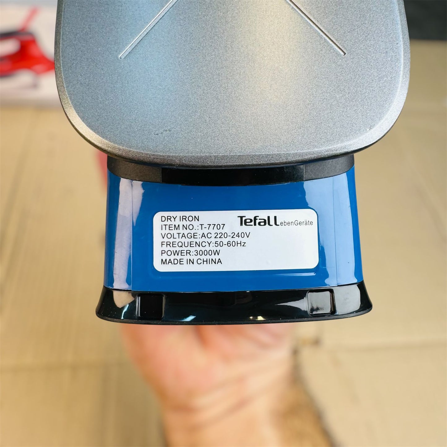 lot imported Tefall dry iron M T_7707