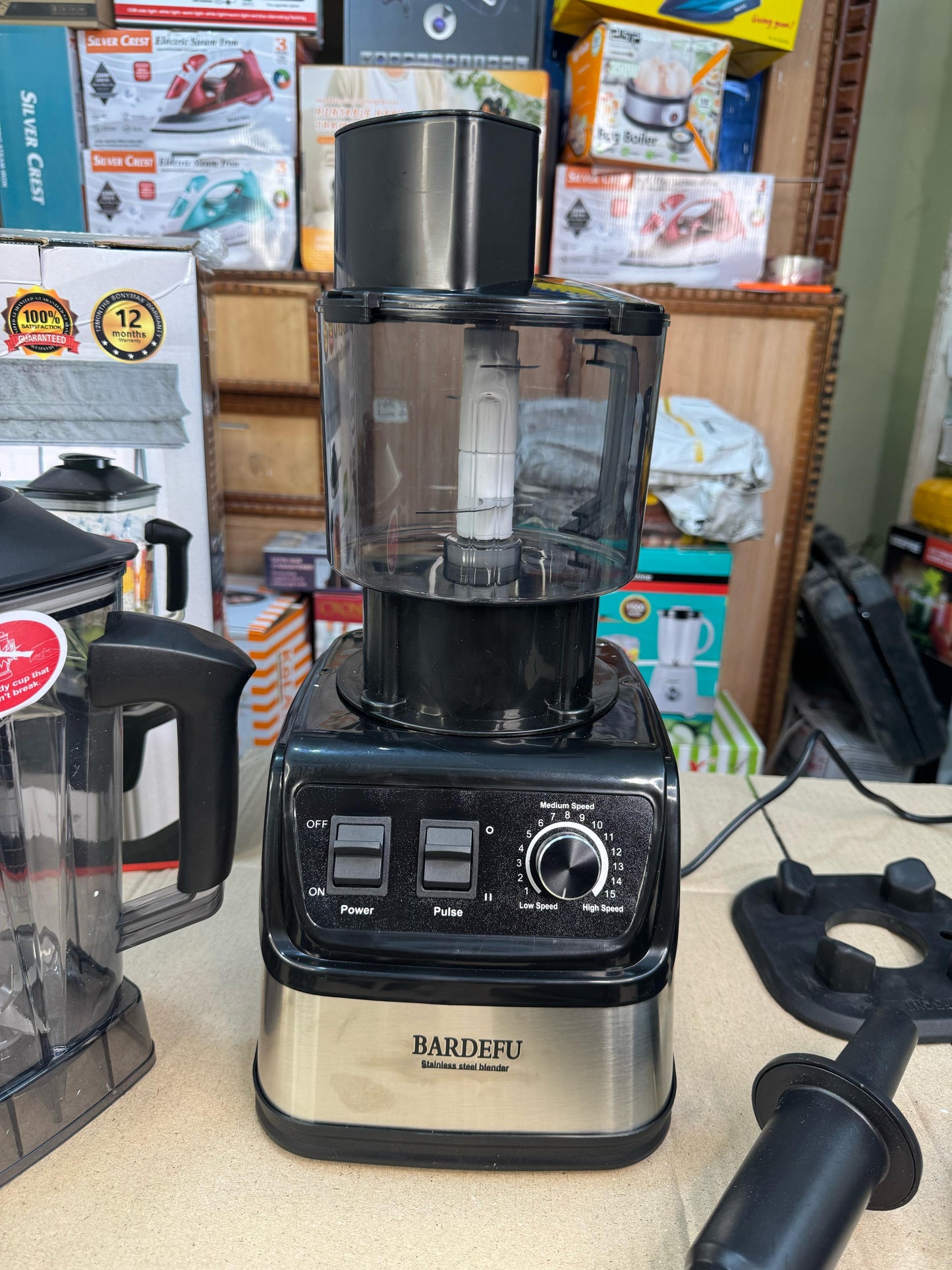 Bardefu 6-in-1 2.5L Multipurpose Blender - 5070 German Lot