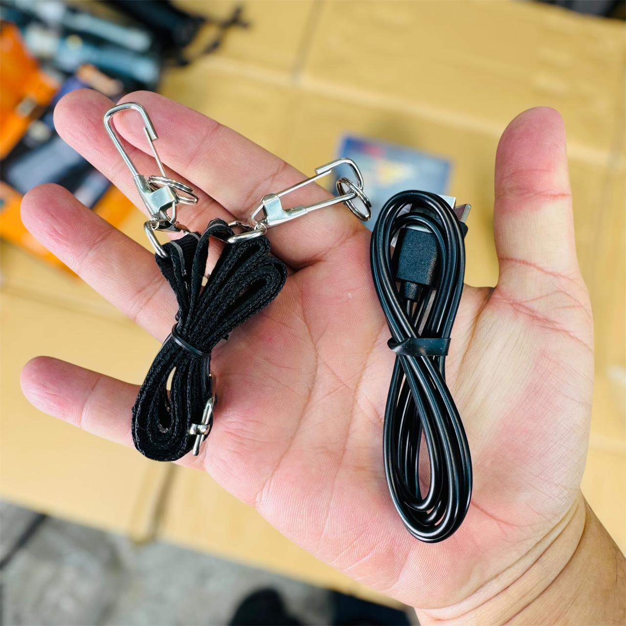 CUBA 2000 KM FLASH LIGHT TORCH WITH 3 MOOD