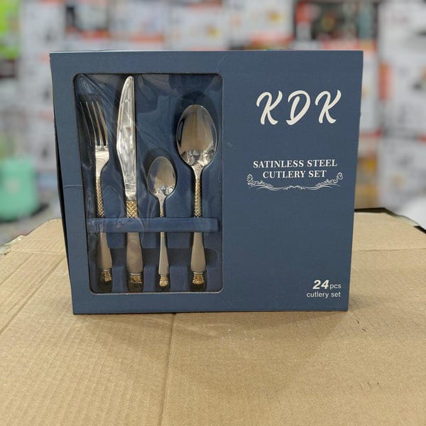 KDK 24 pcs Stainless Steel Cutlery Set