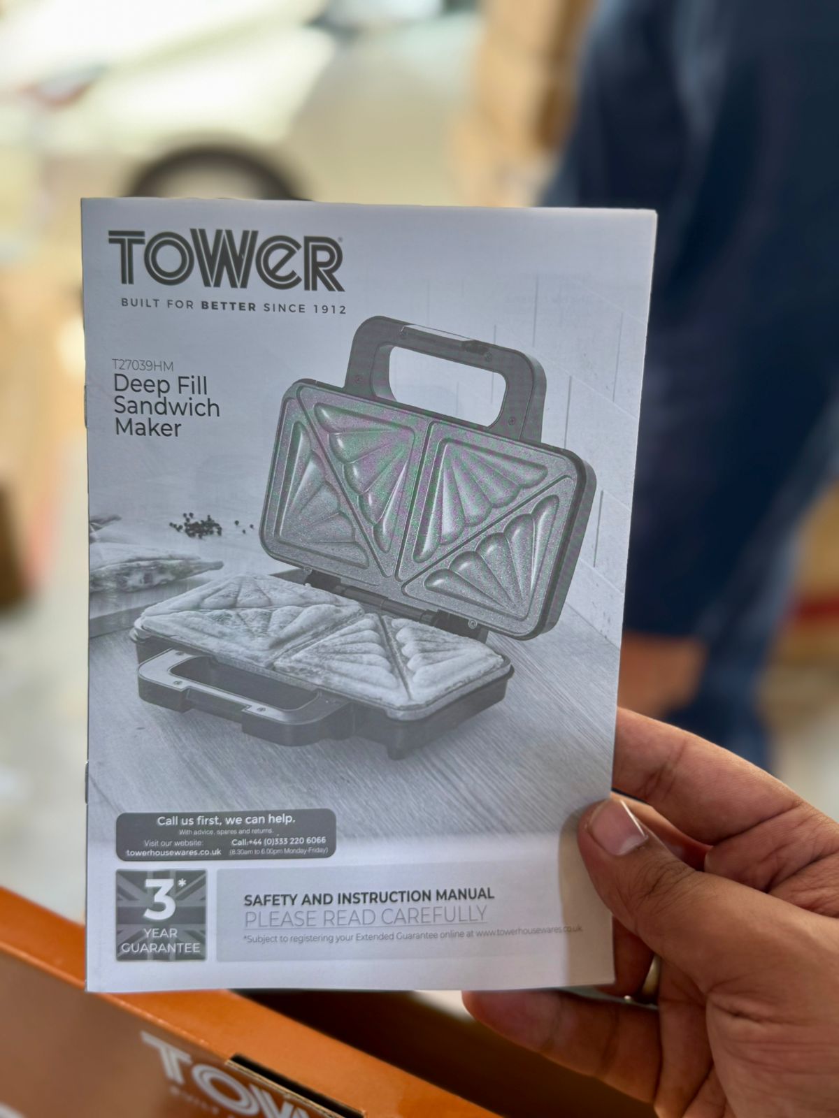 Tower Deep filled sandwich maker