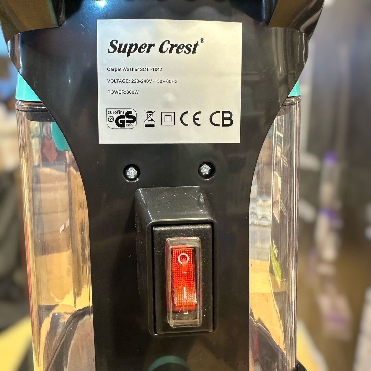 Super Crest Carpet steam Vacuum Cleaner SCT-1042