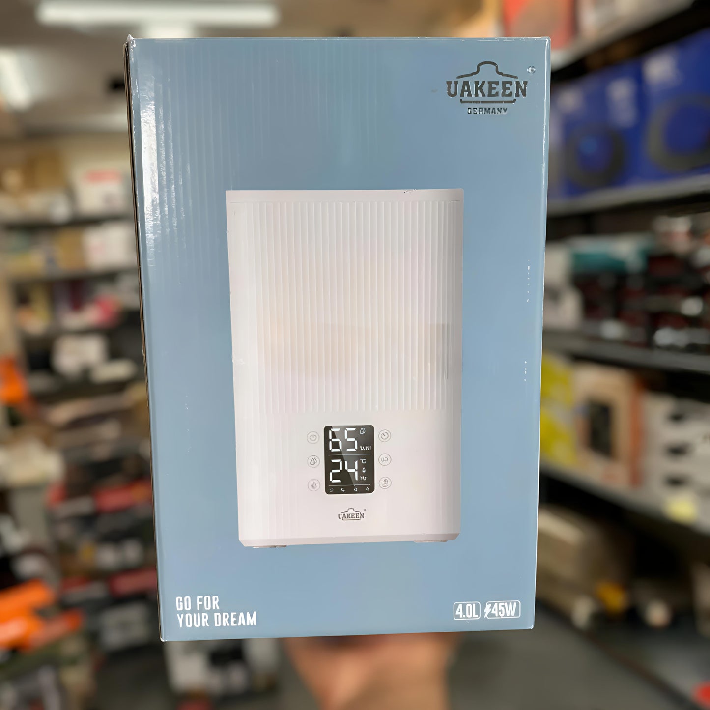 Uakeen 4L Ultrasonic Humodifier German Lot