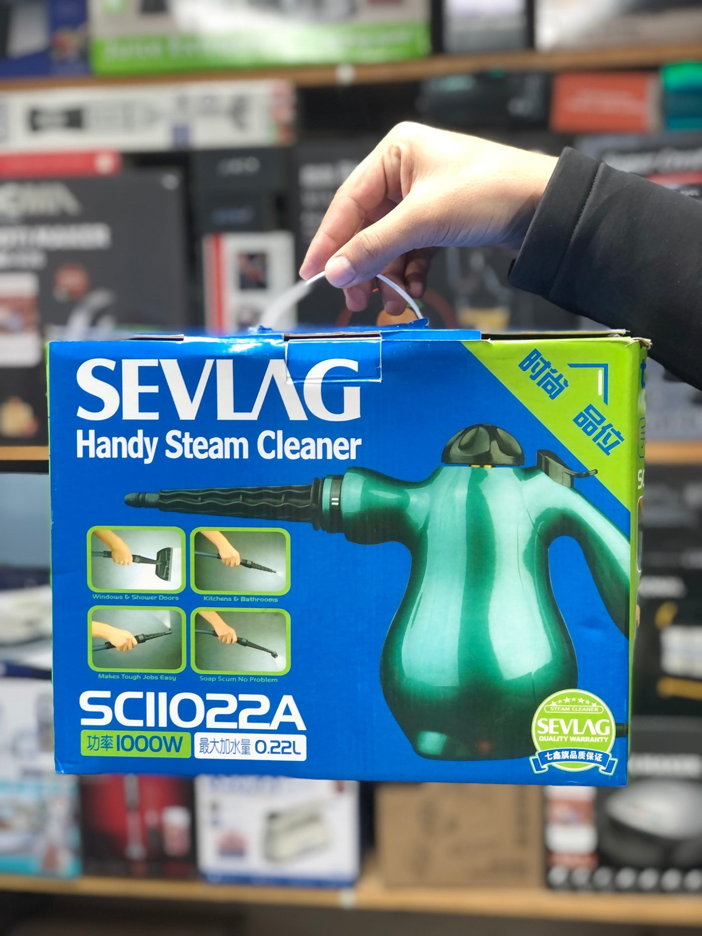 Multi-Purpose Handheld Pressurized Steam Cleaner