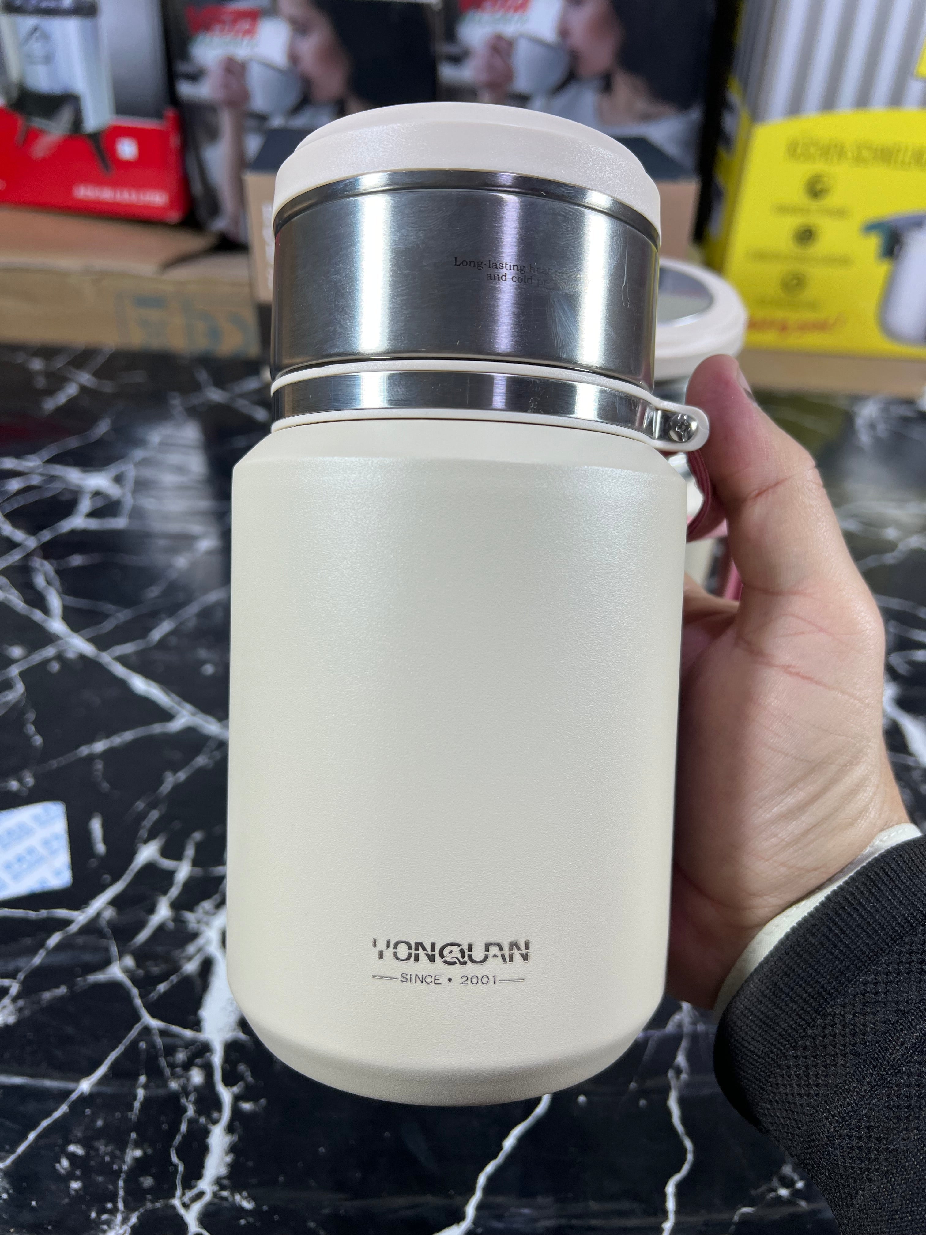 Korean lot imported stainless steel flask