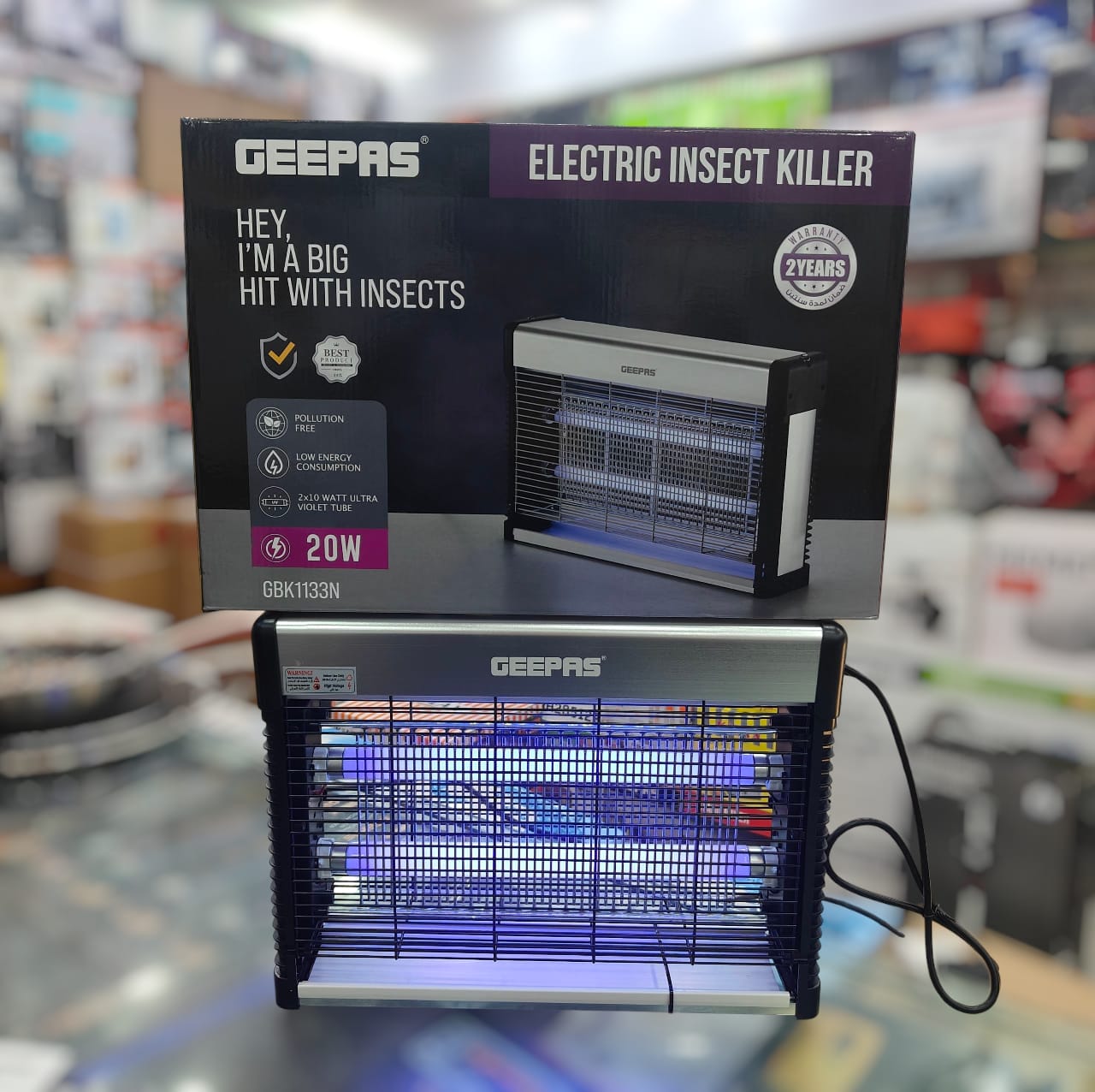 GEEPAS INSECT KILLER GBK 1133