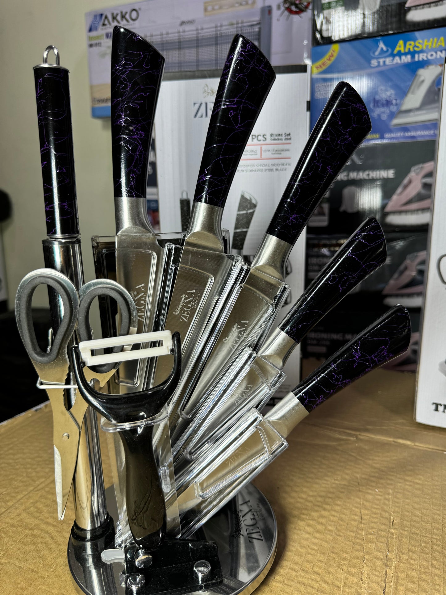 Germany lot 9 piece knife set