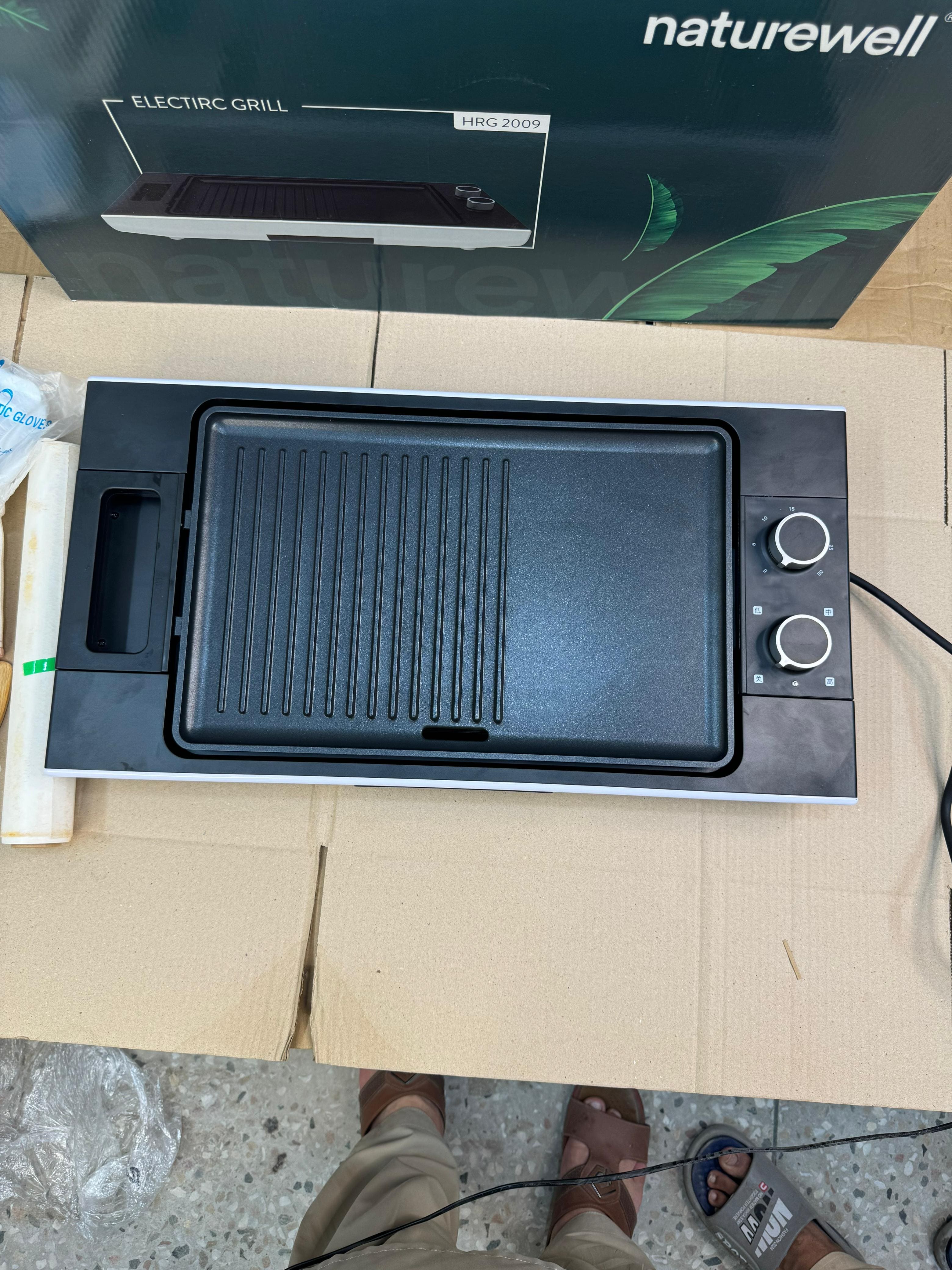 amazon lot large size electric grill maker