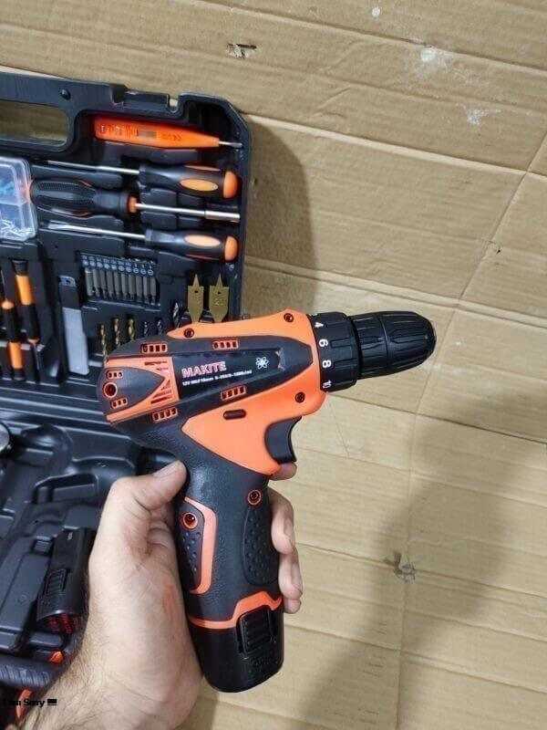 Lot 127 Pieces Drill Machine Hardware Tool Box