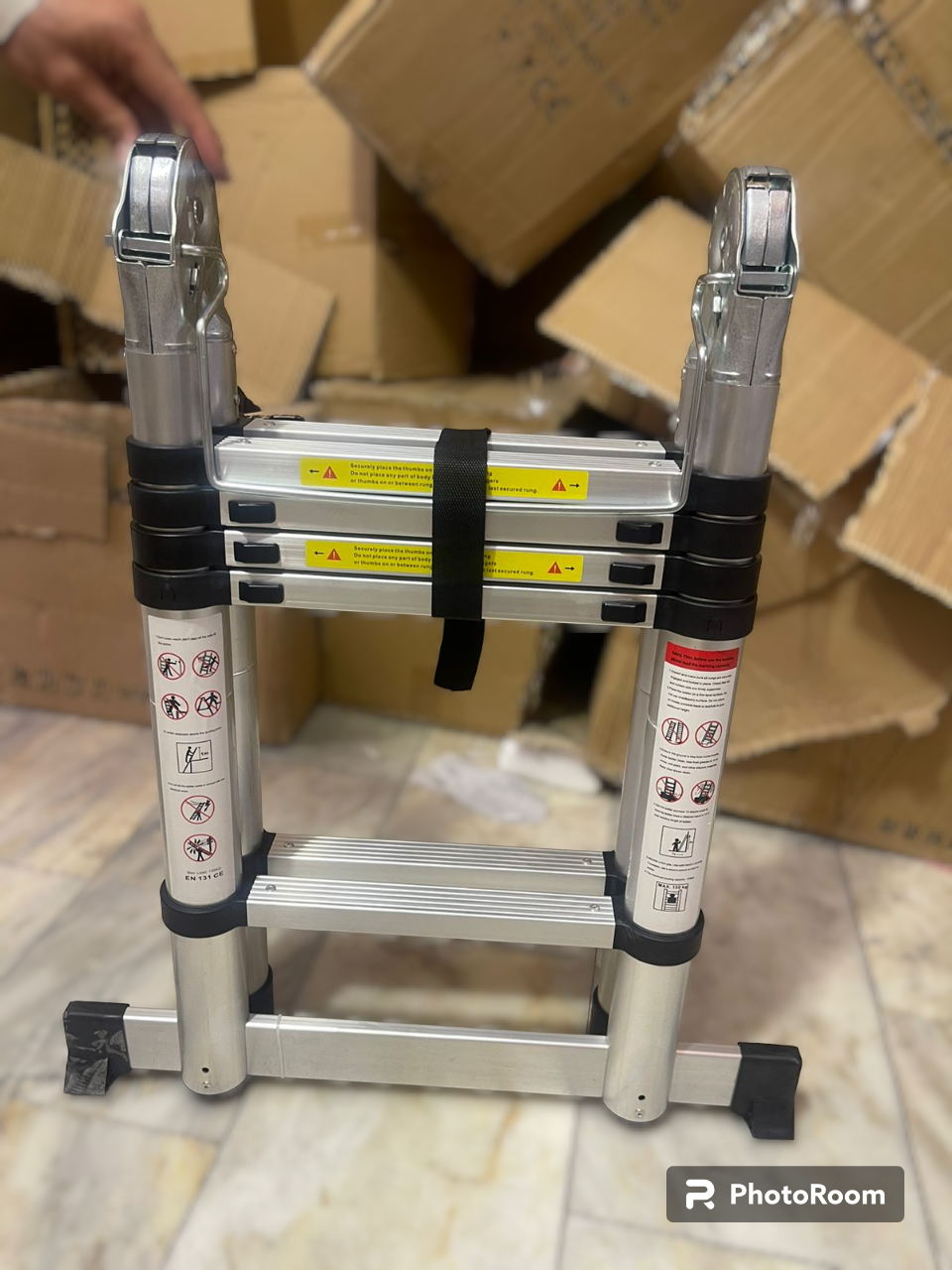 Lot Imported 2 in 1 Telescopic Ladder