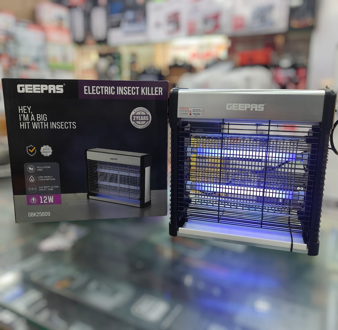 GEEPAS INSECT KILLER GBK 25609