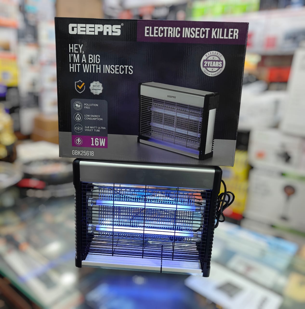 GEEPAS INSECT KILLER GBK 25618