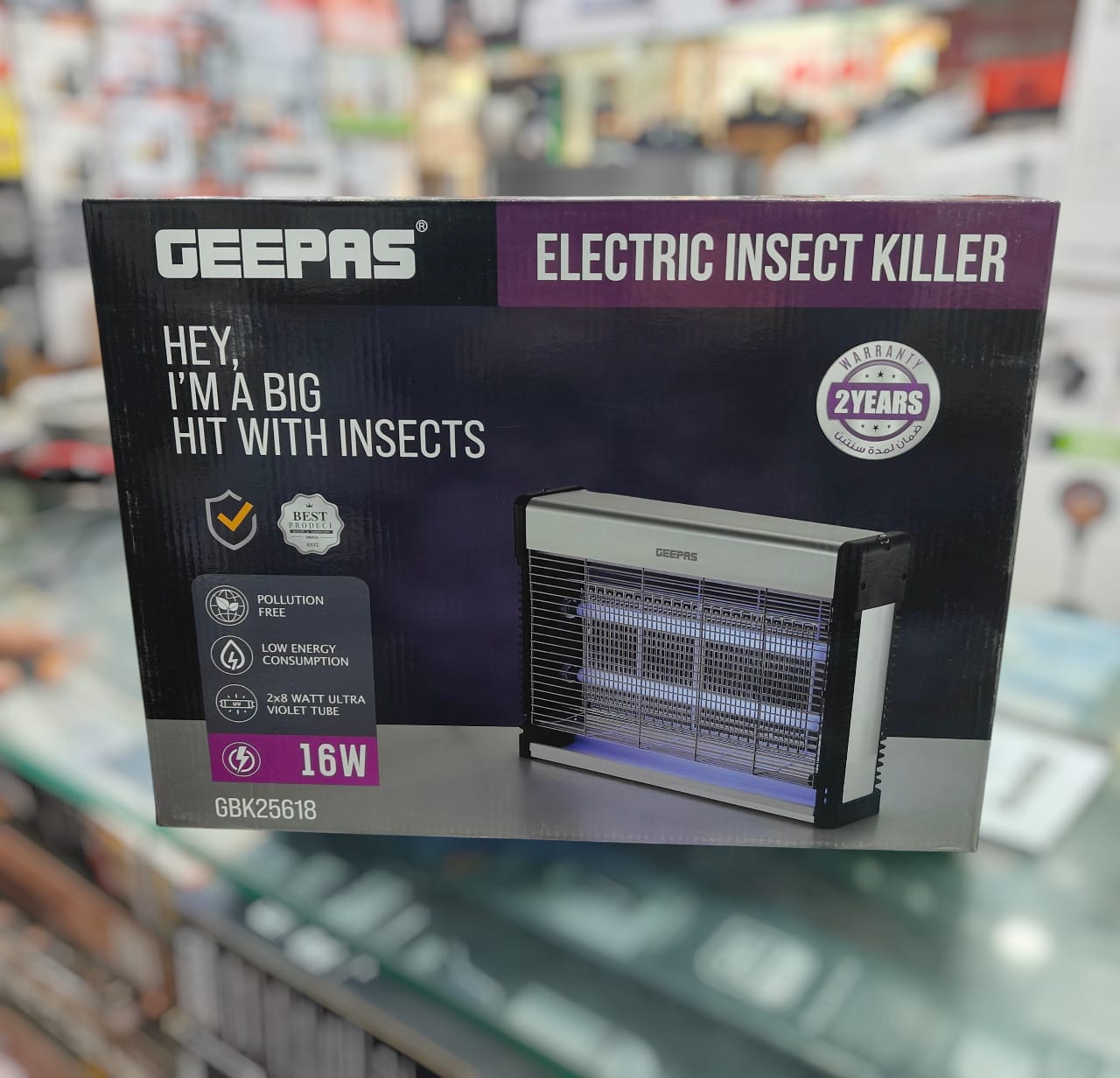 GEEPAS INSECT KILLER GBK 25618