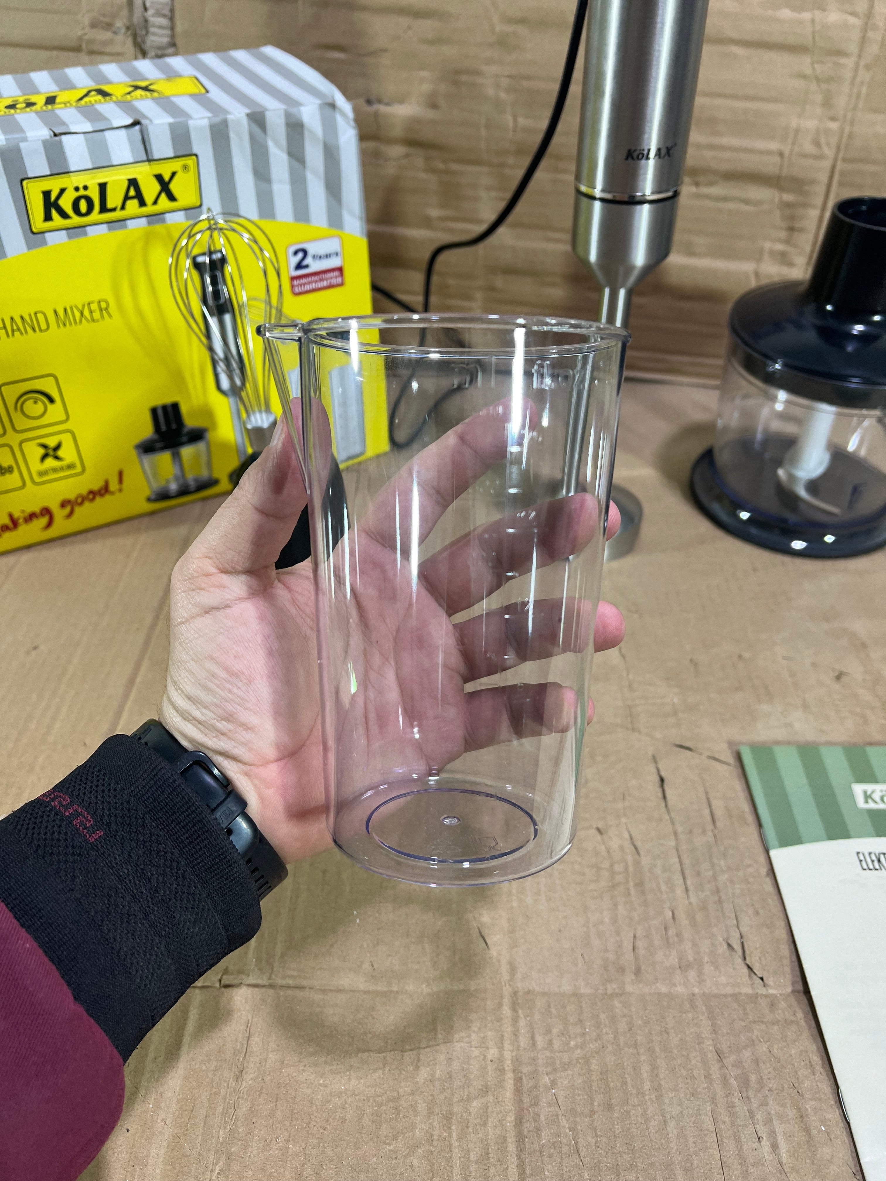 Kolax Germany 4 in 1 hand blender set