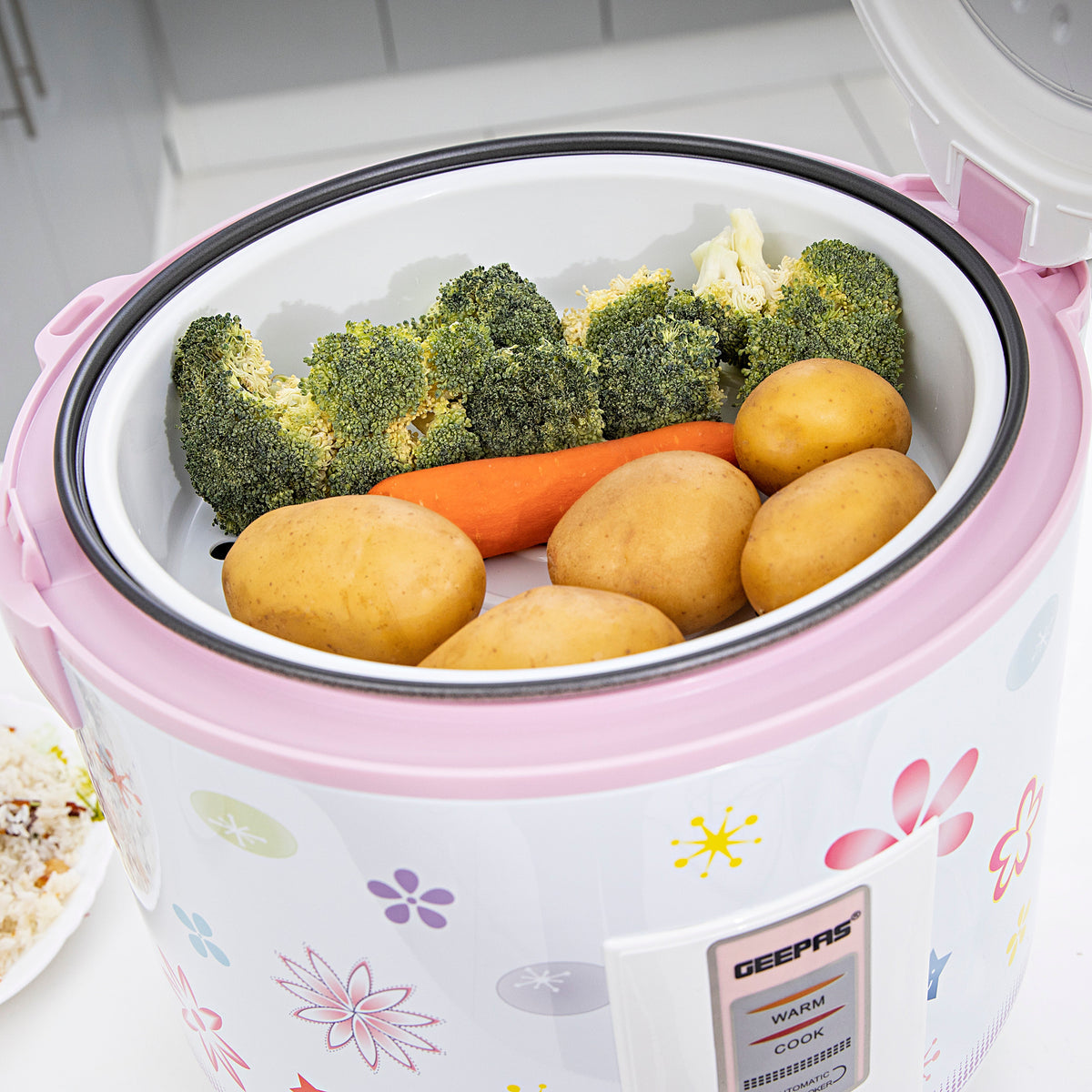 Geepas 3.2L Electric Rice Cooker GRC 4331