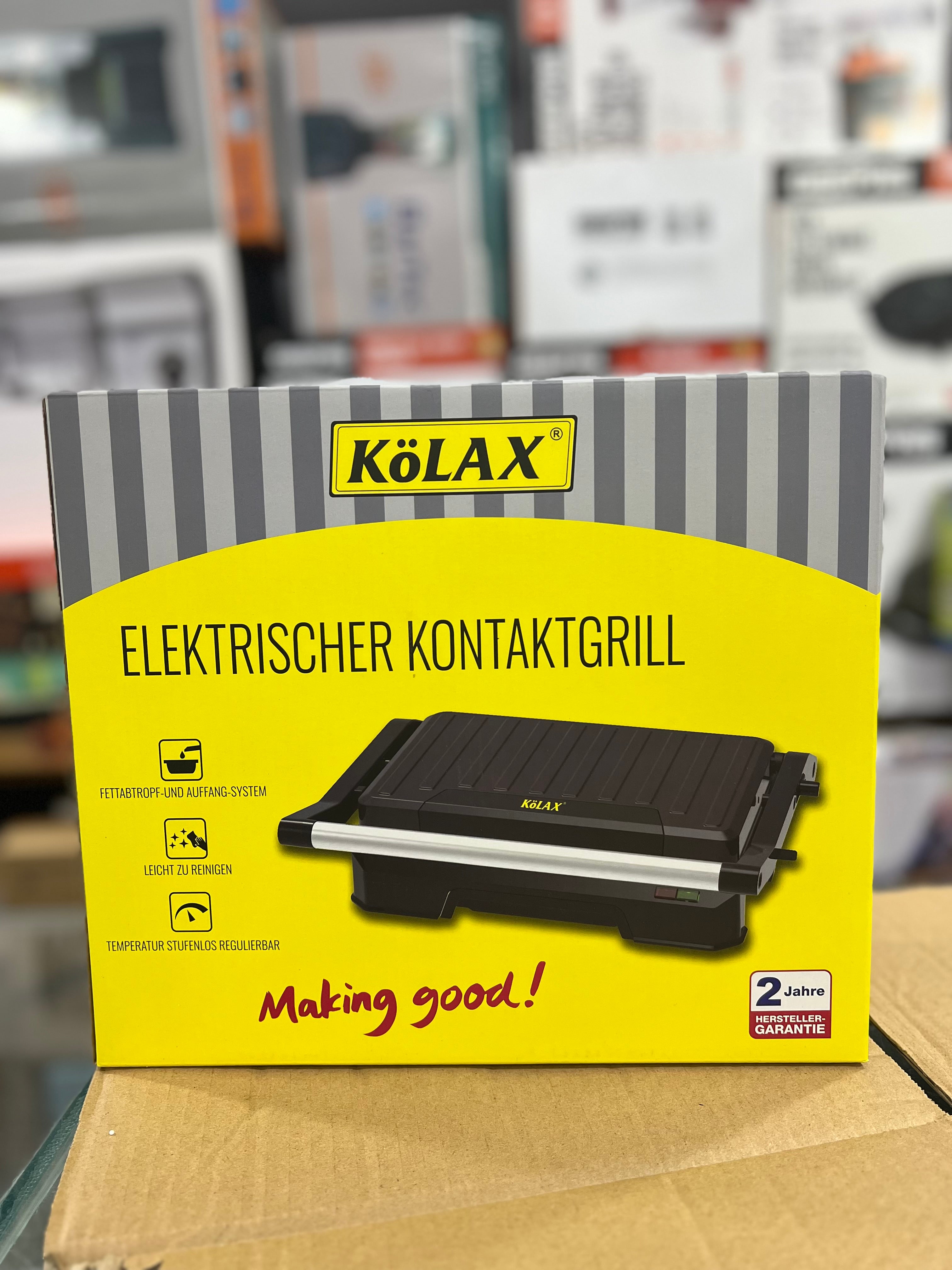 Original Germany Kolax contact grill and panini maker