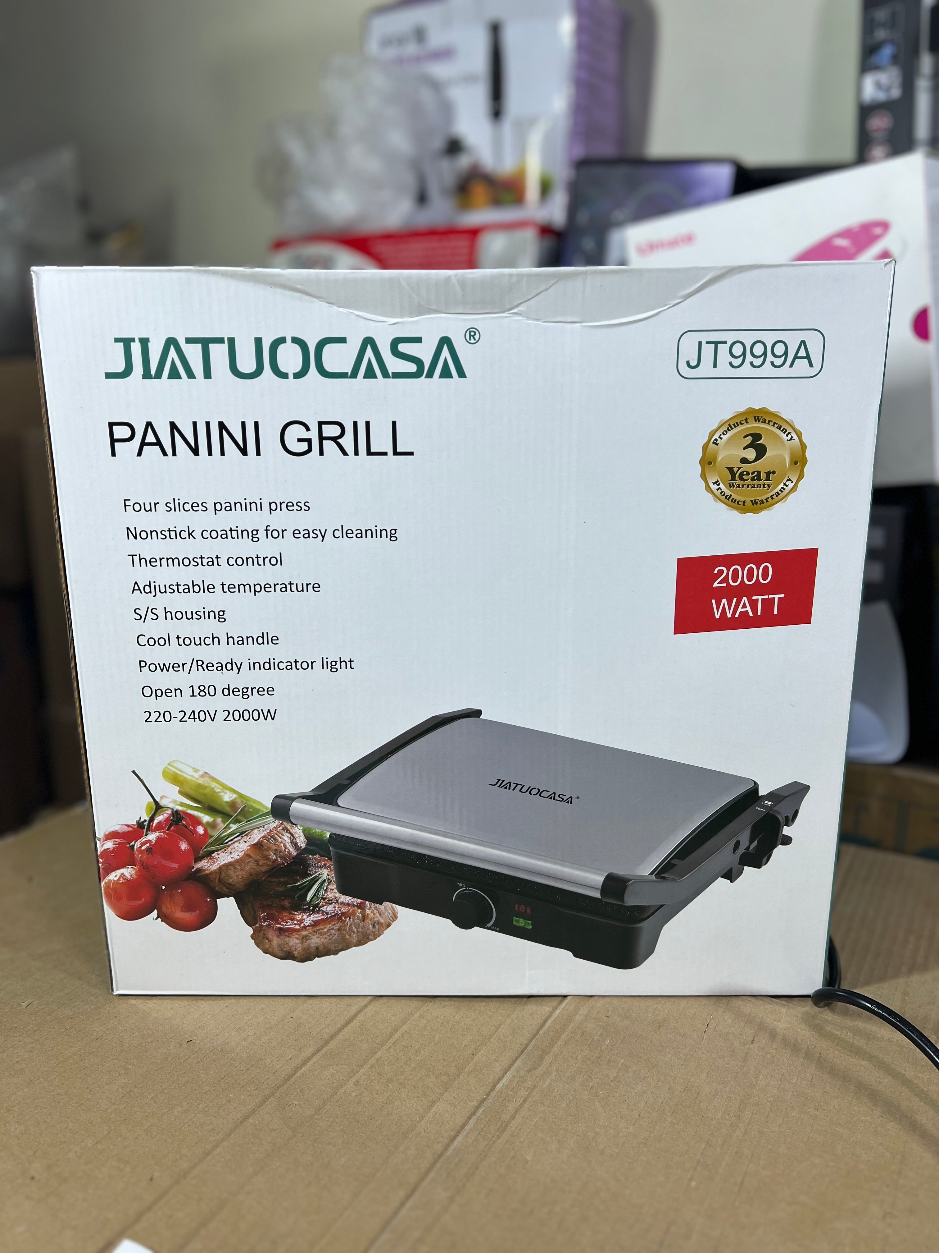 Lot imported electric panini grill maker