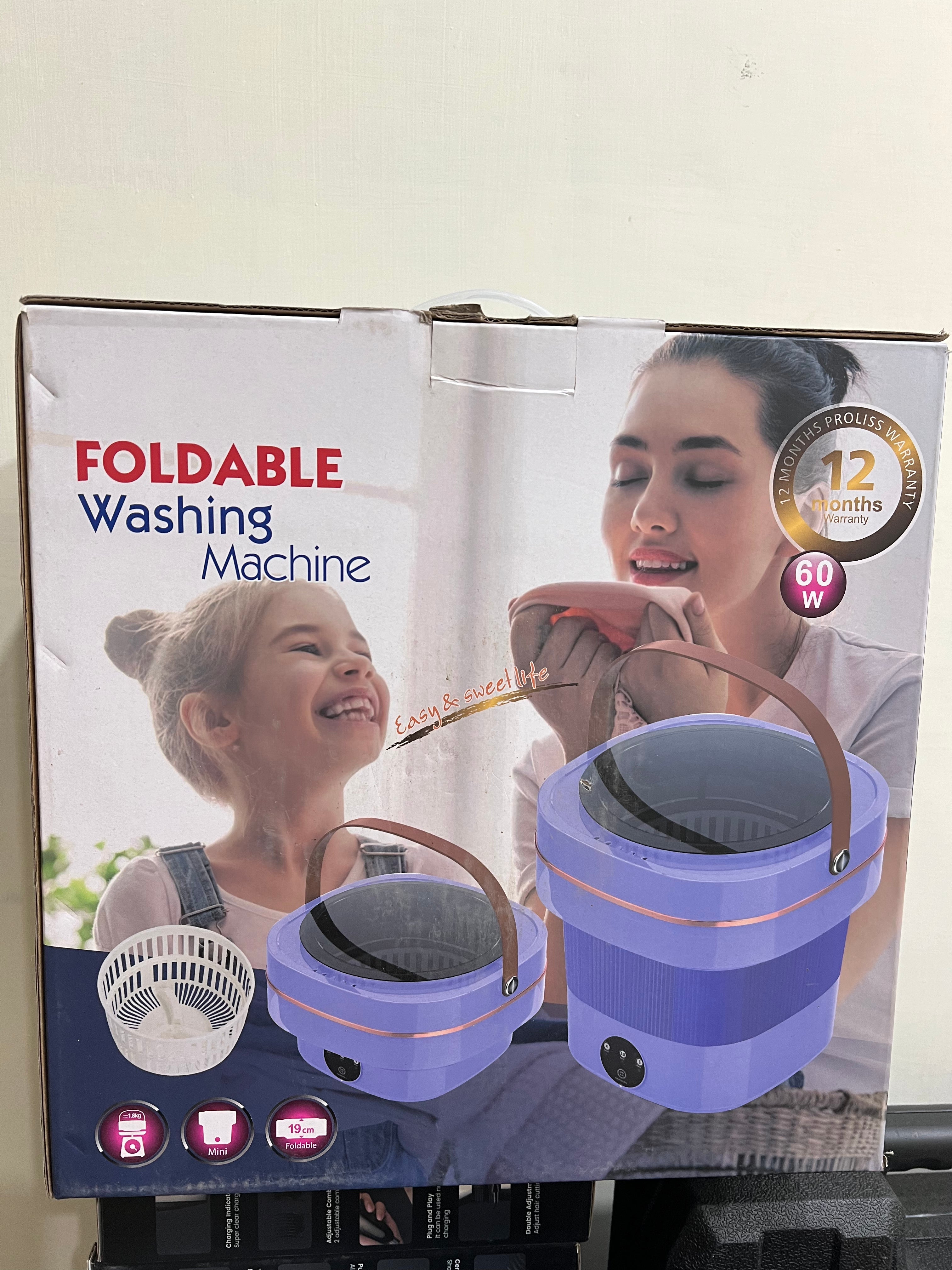 Foldable Mini washing machine