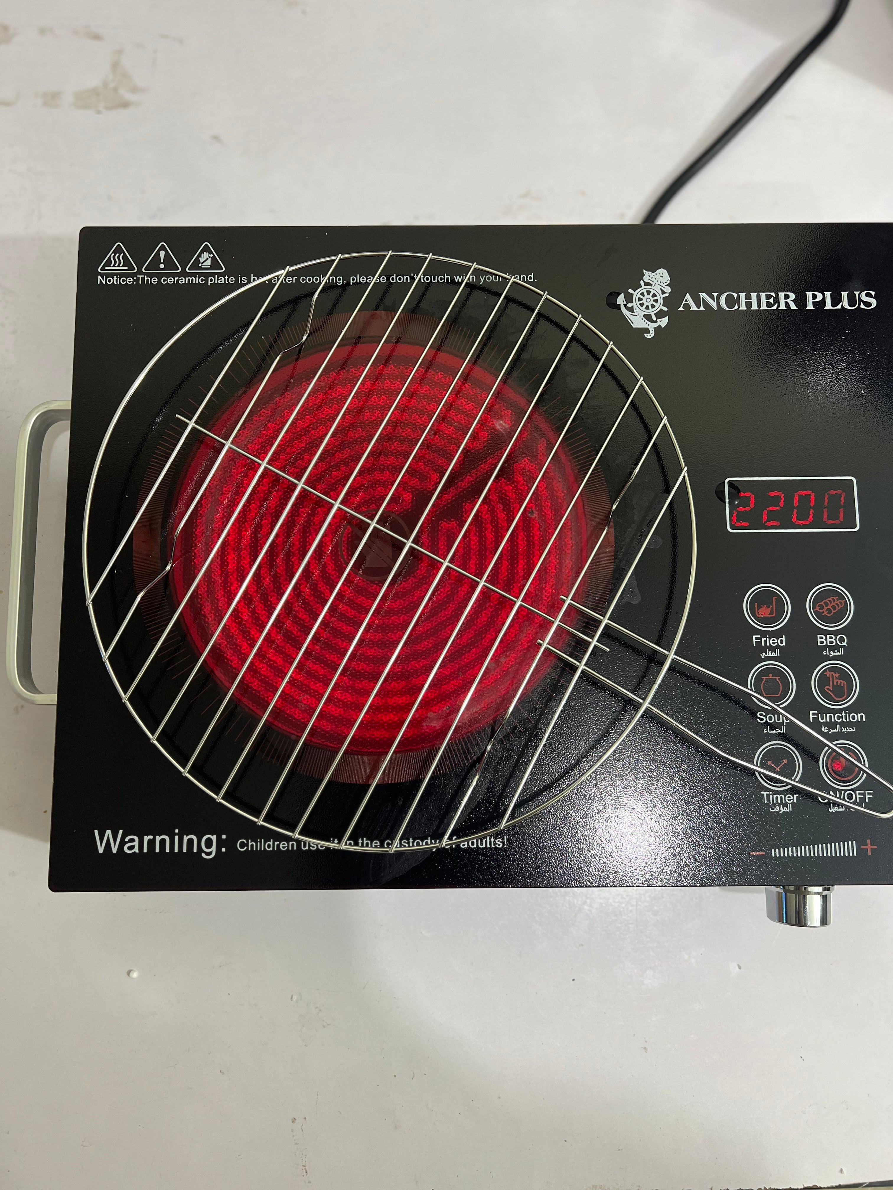 Lot imported Ancher plus universal infrared cooker ( hot plate)