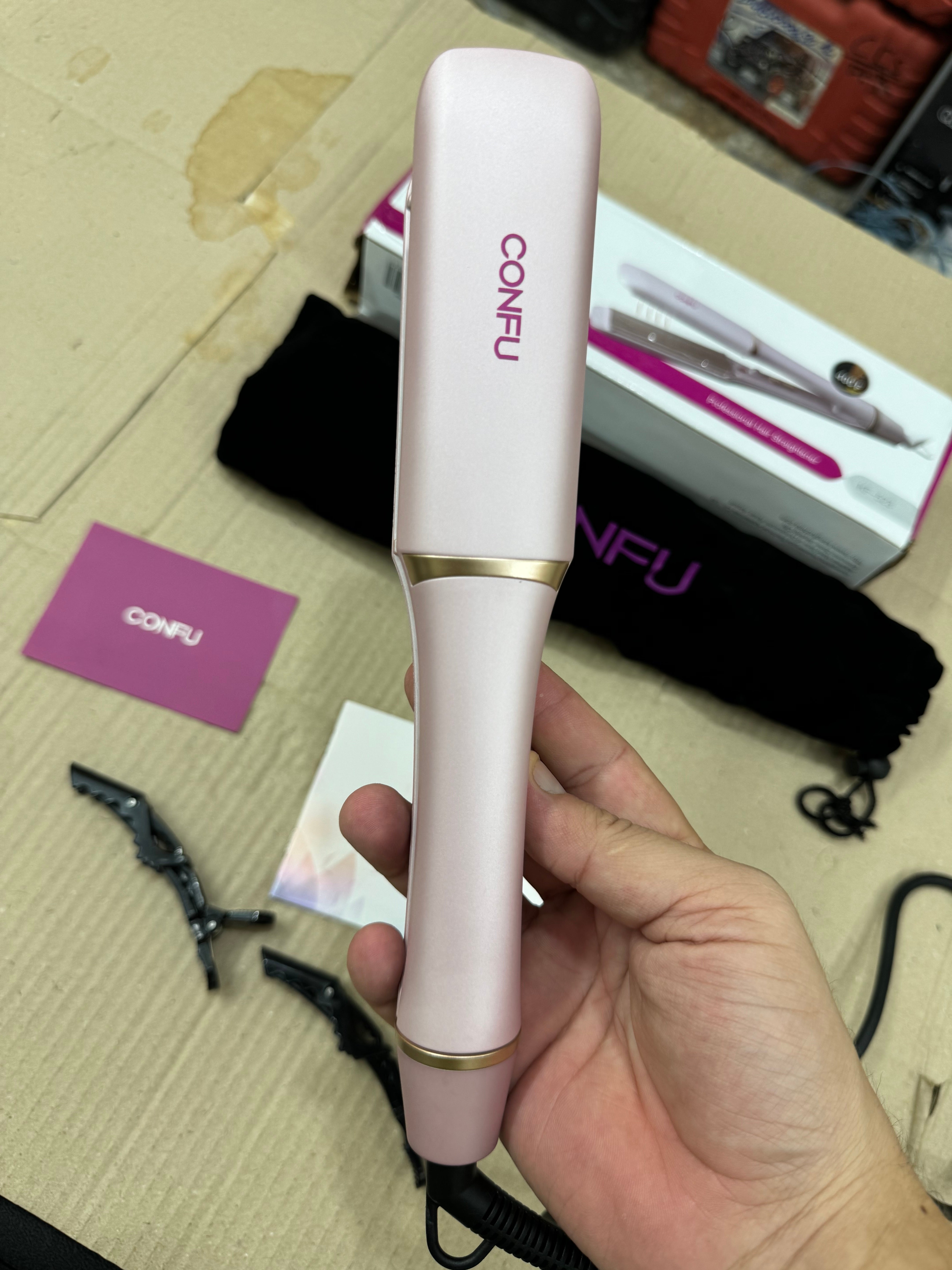 Lot imported confu infrared hair straightener