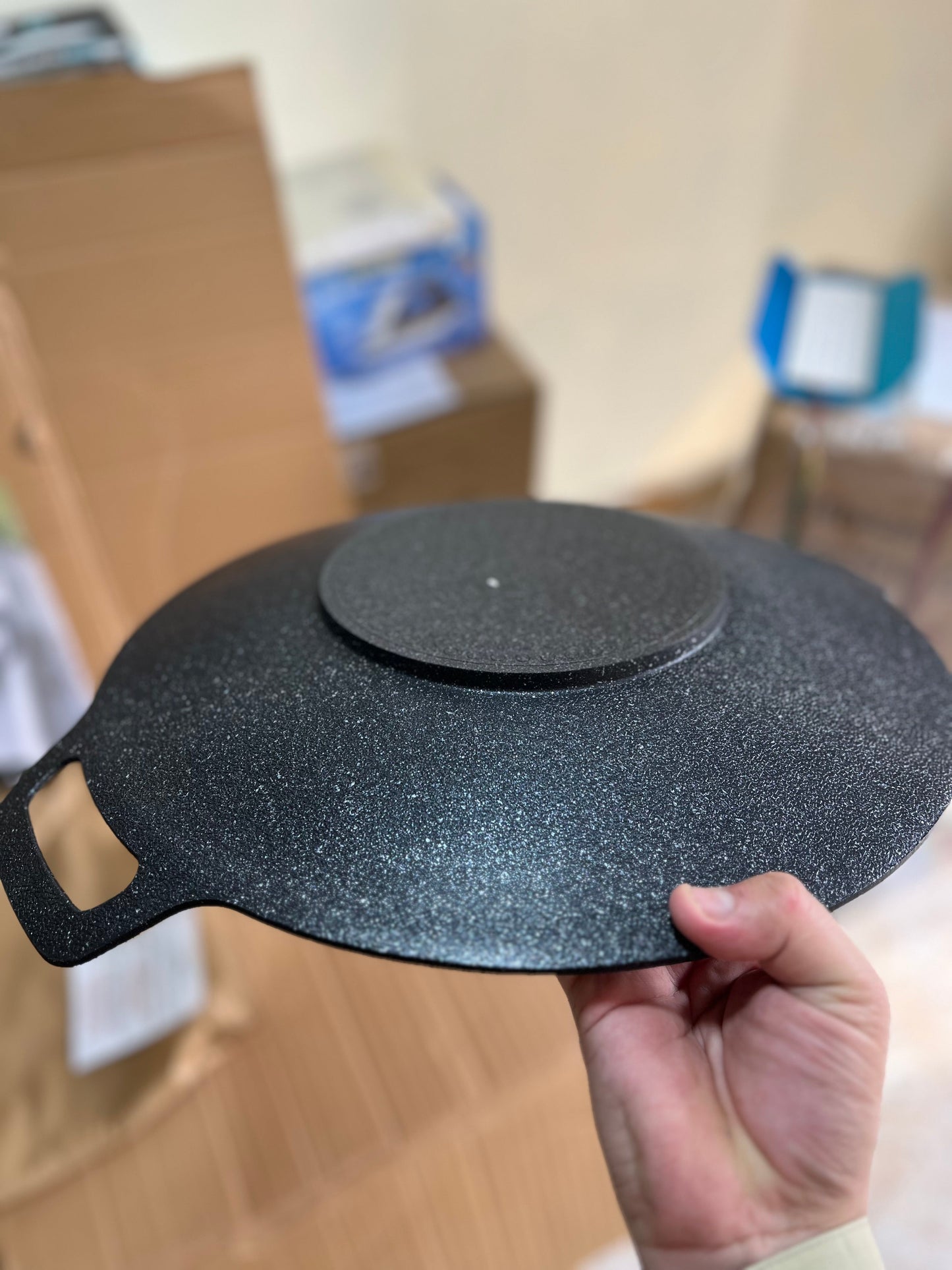 Lot imported barbecue 38cm barbecue tawa