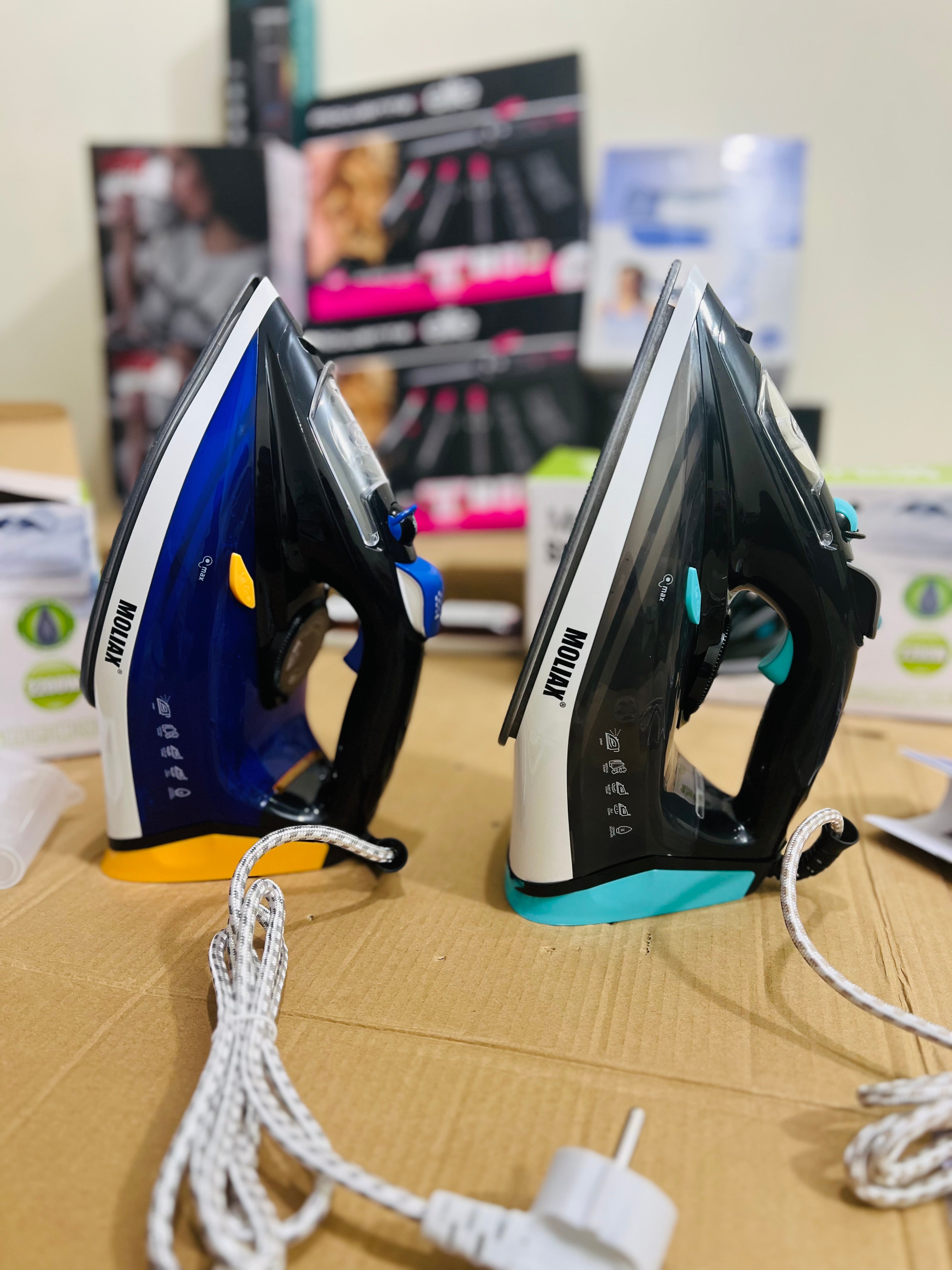 Lot Imported Moliax Steam Iron